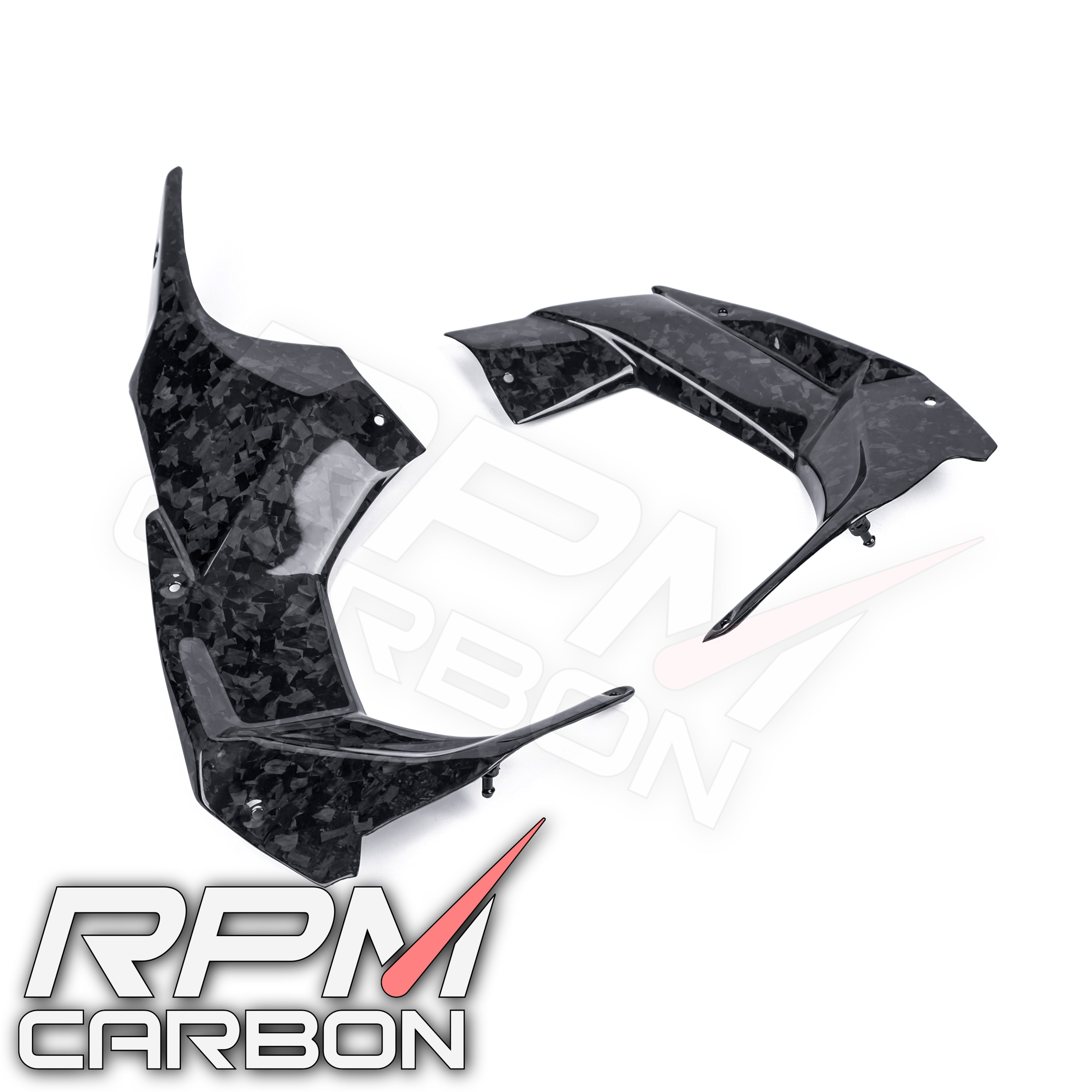Kawasaki H2 Carbon Fiber Dashpanel Side Panels