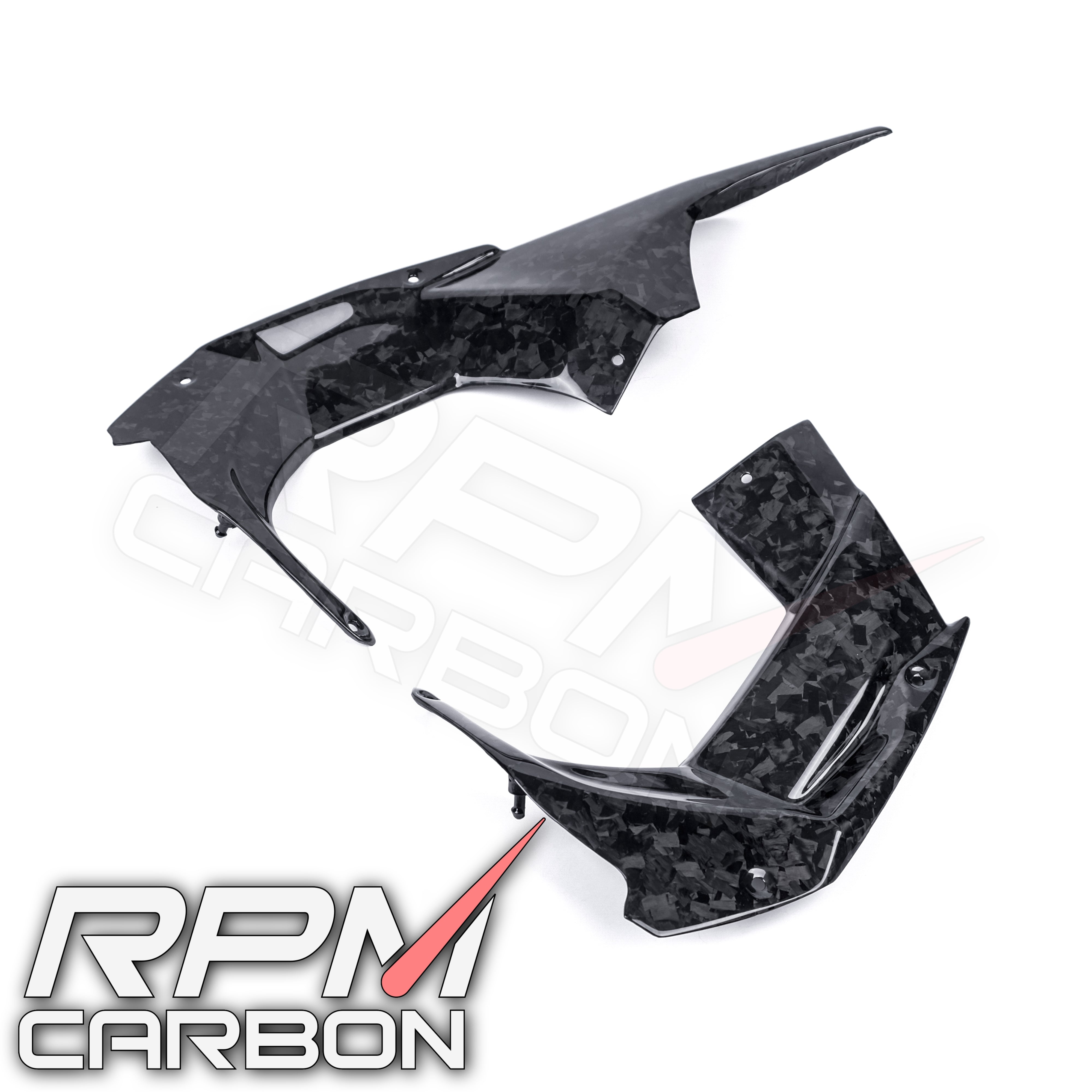 Kawasaki H2 Carbon Fiber Dashpanel Side Panels