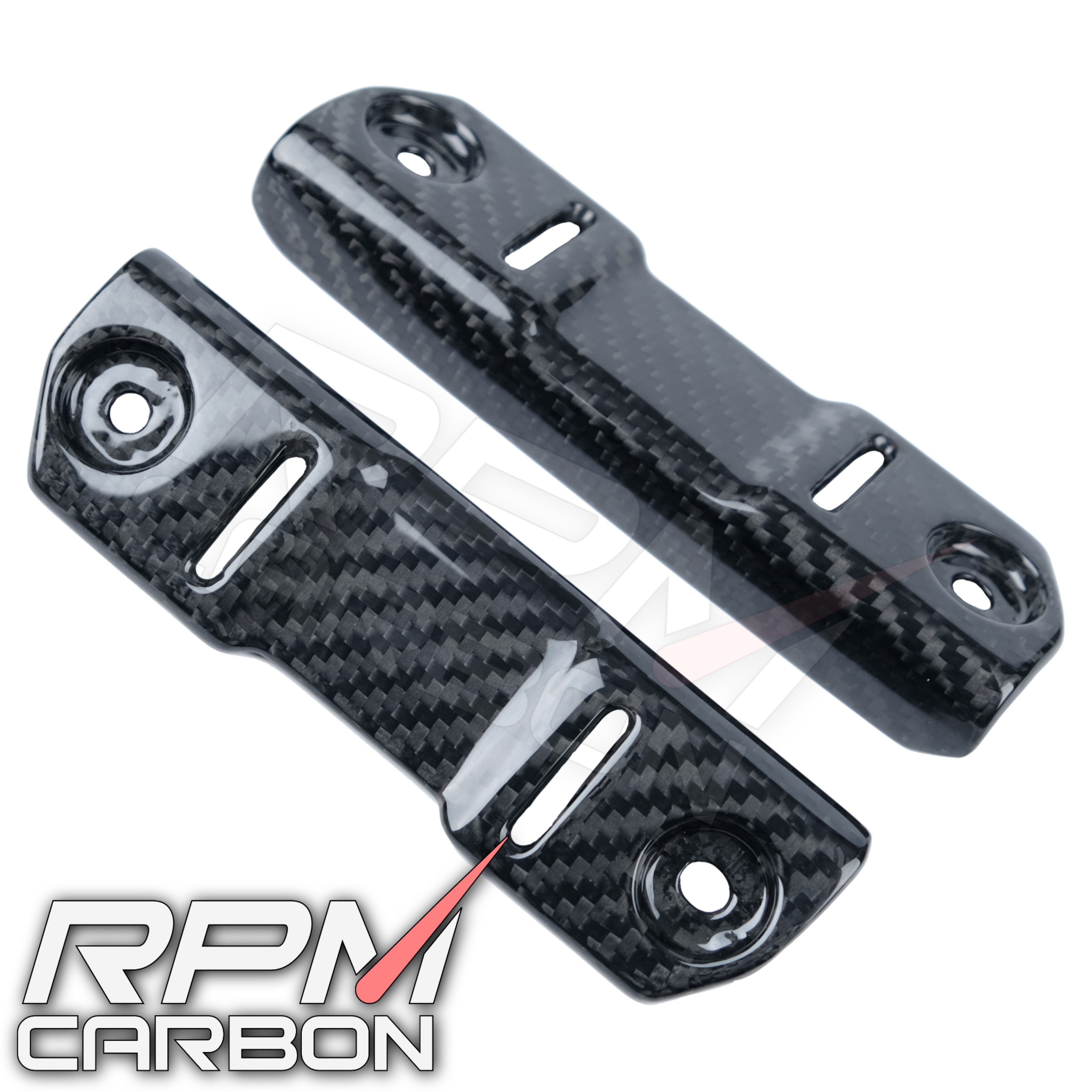 Kawasaki Z H2 Carbon Fiber Radiator Guards Covers