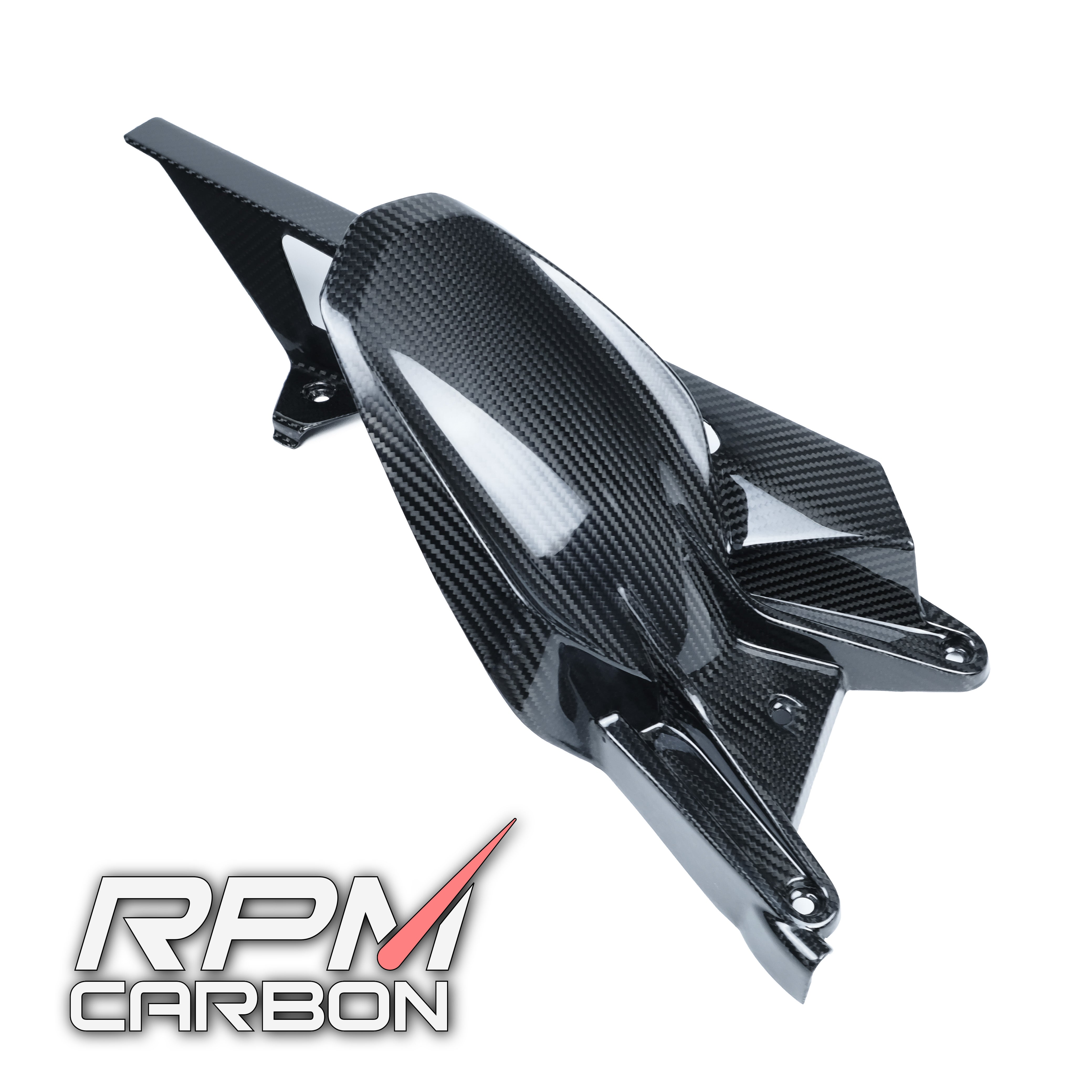 KTM 1290 Super Duke R Carbon Fiber Rear Fender / Chain Guard