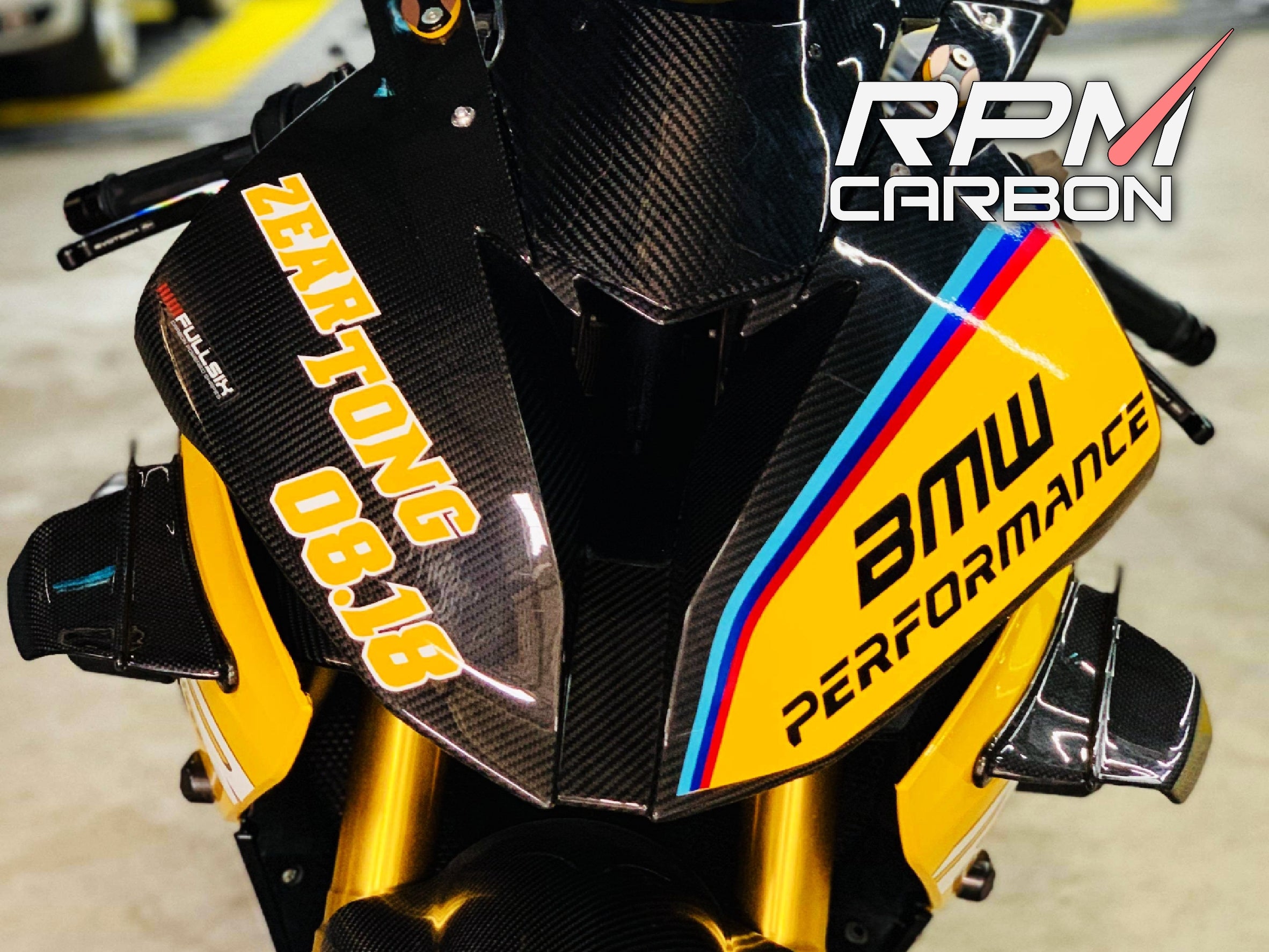 BMW S1000RR Carbon Fiber Winglets V4R Style
