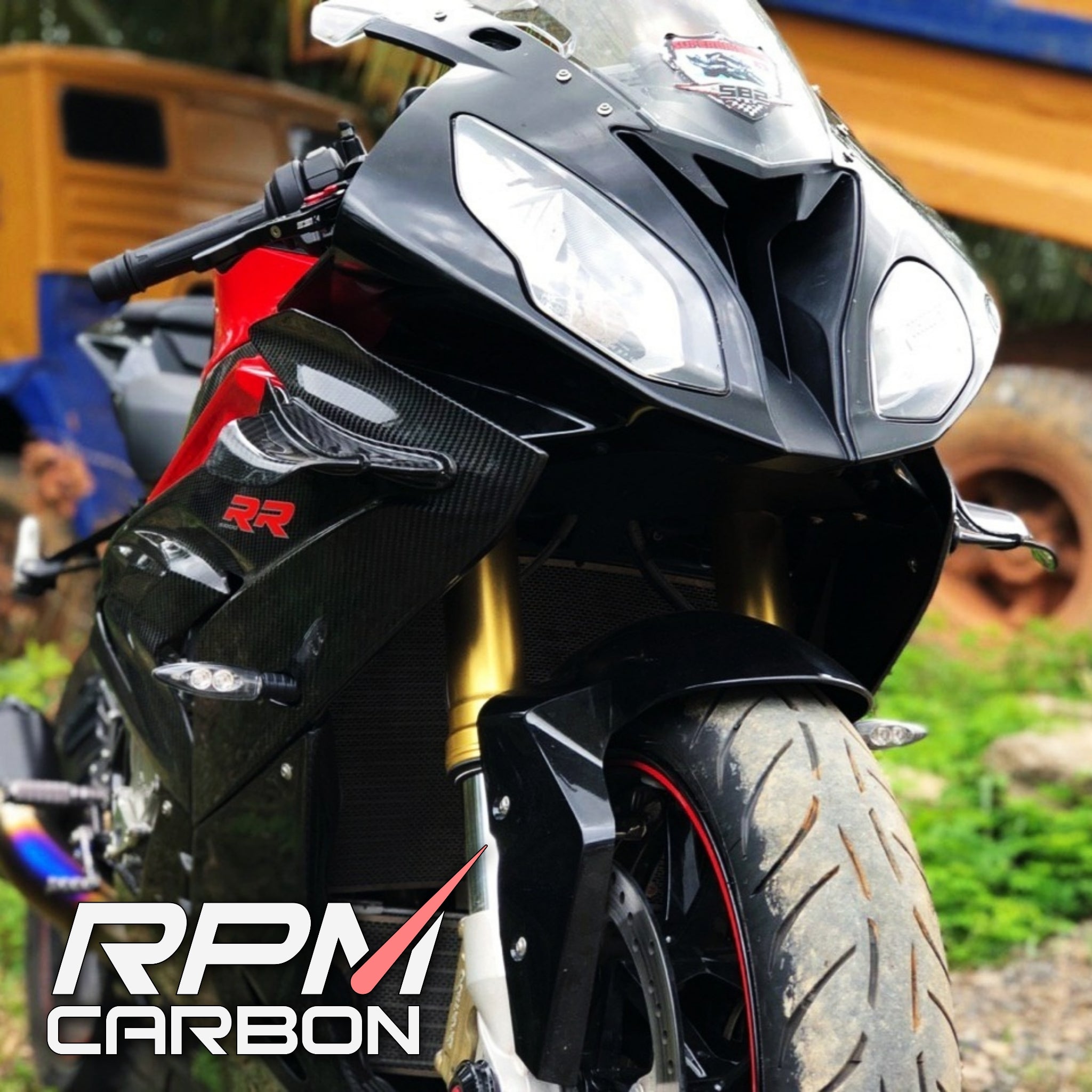 BMW S1000RR Carbon Fiber Winglets V4R Style