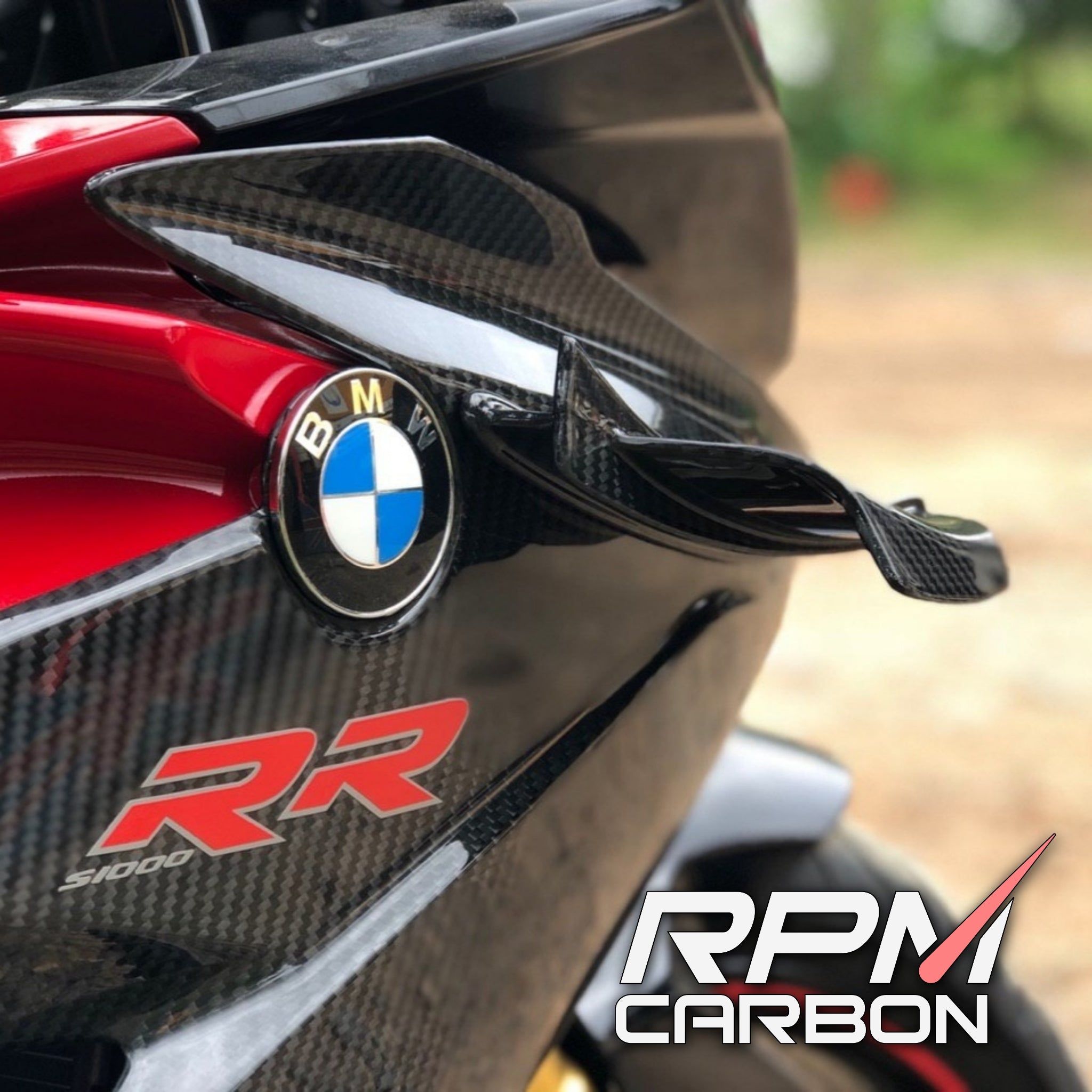 BMW S1000RR Carbon Fiber Winglets V4R Style