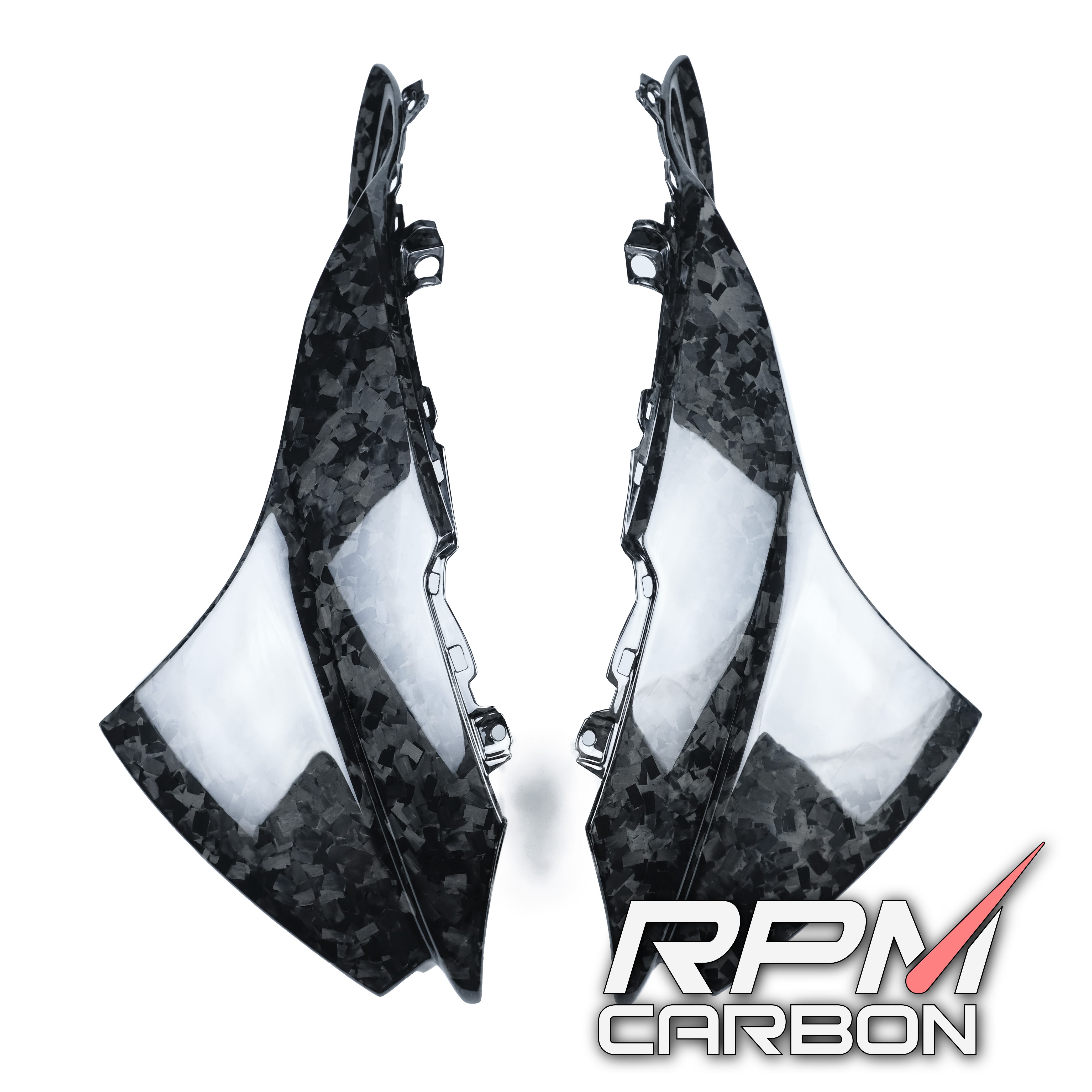 Suzuki GSX-R 1000 2017+ Carbon Fiber Upper Side Fairings Cowls