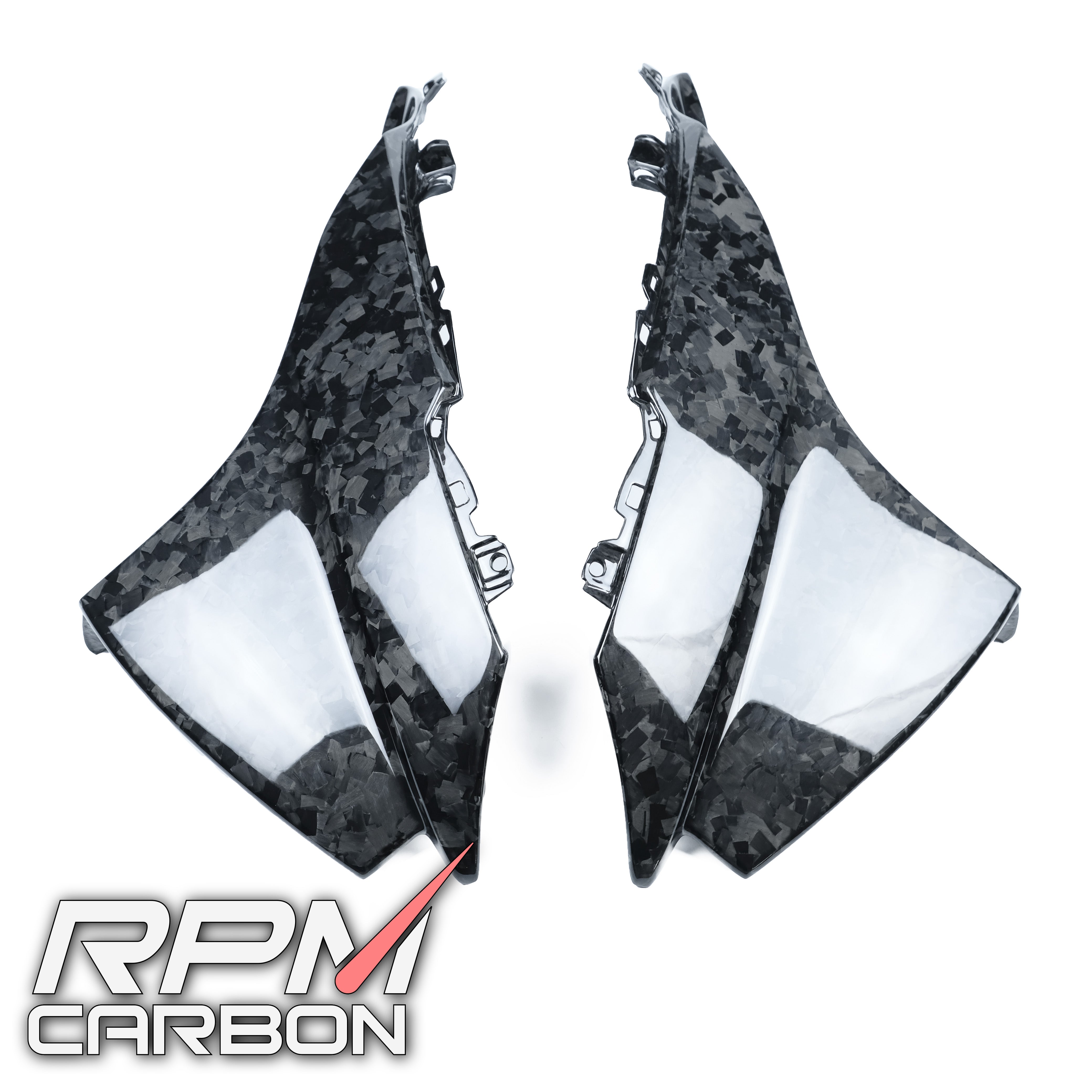 Suzuki GSX-R 1000 2017+ Carbon Fiber Upper Side Fairings Cowls
