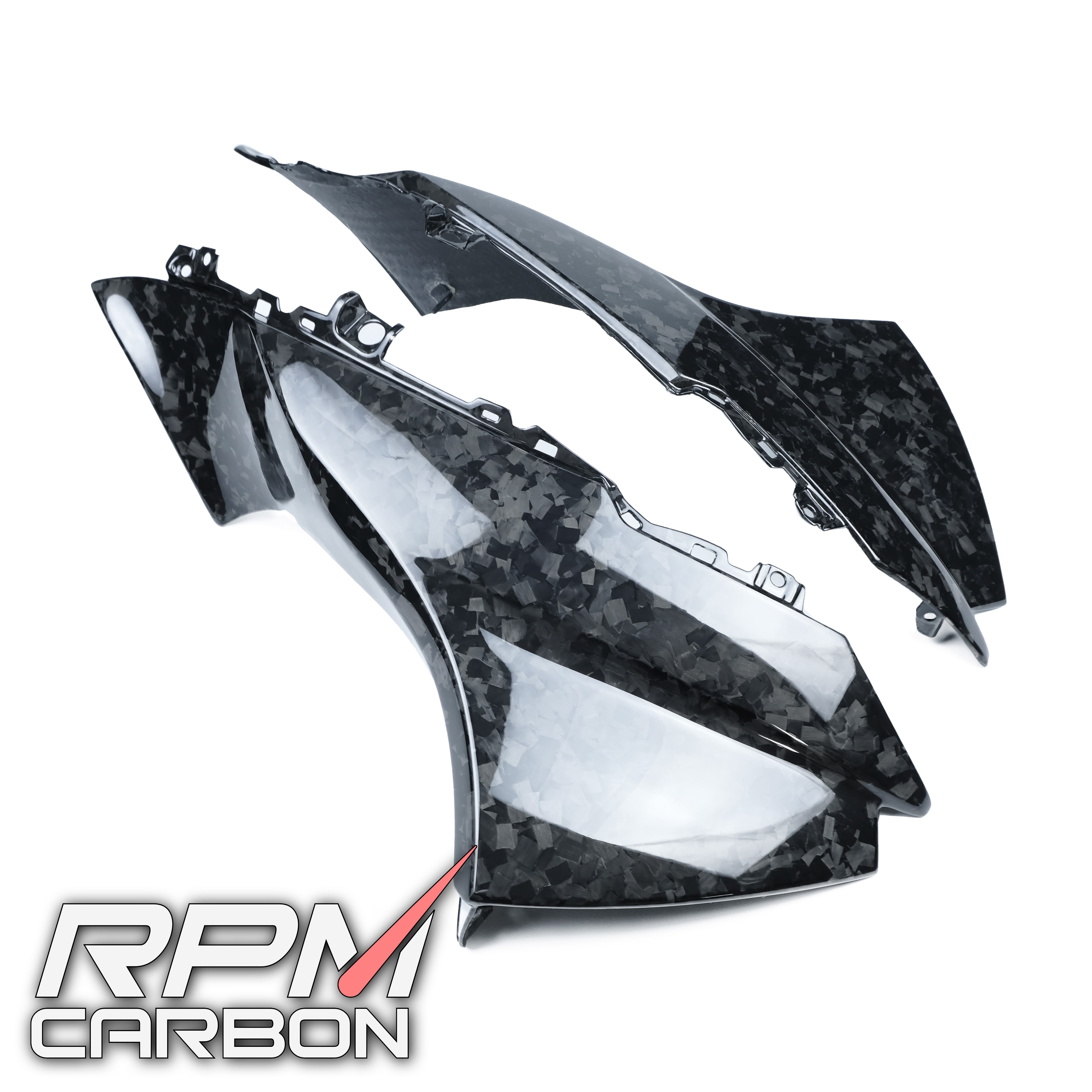 Suzuki GSX-R 1000 2017+ Carbon Fiber Upper Side Fairings Cowls