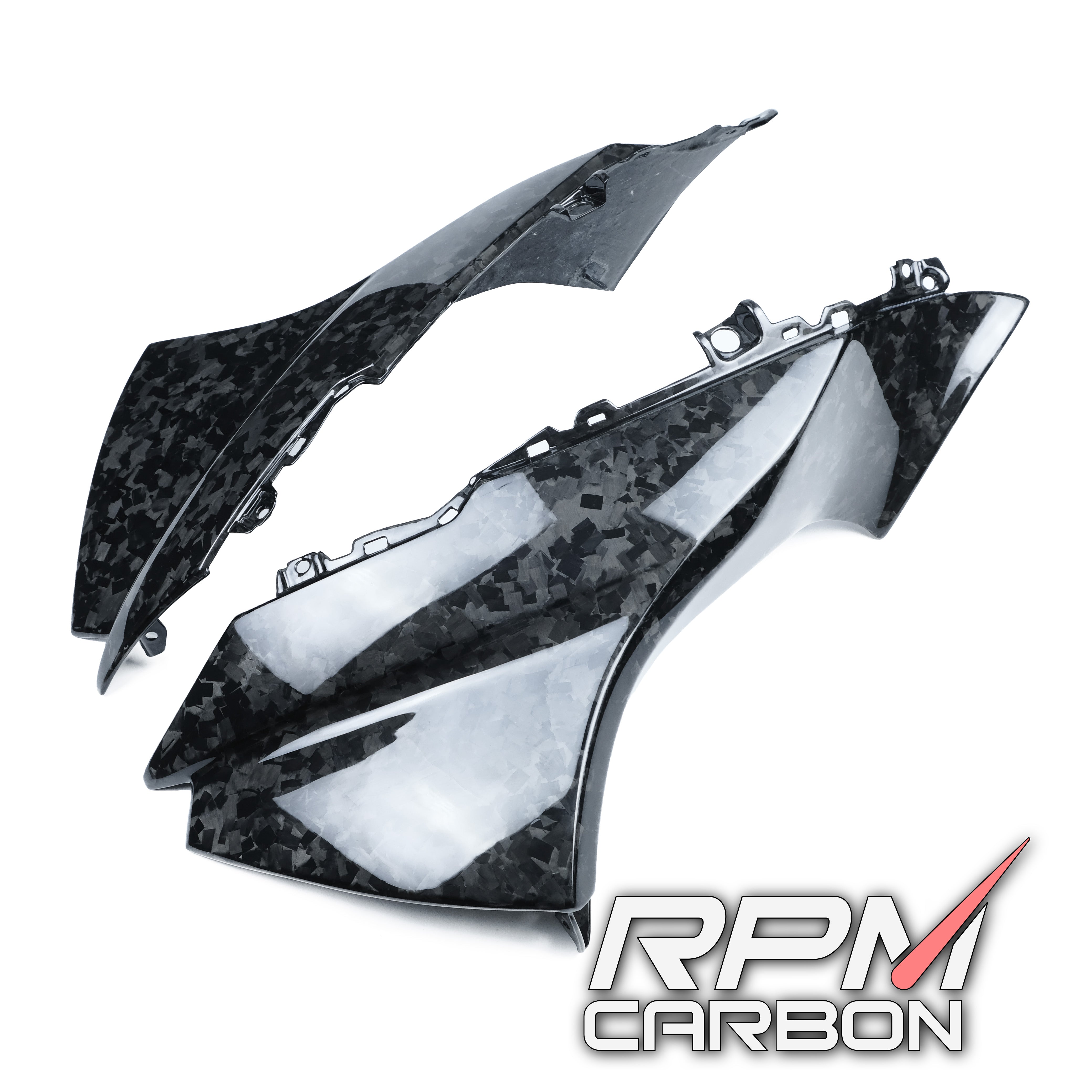 Suzuki GSX-R 1000 2017+ Carbon Fiber Upper Side Fairings Cowls