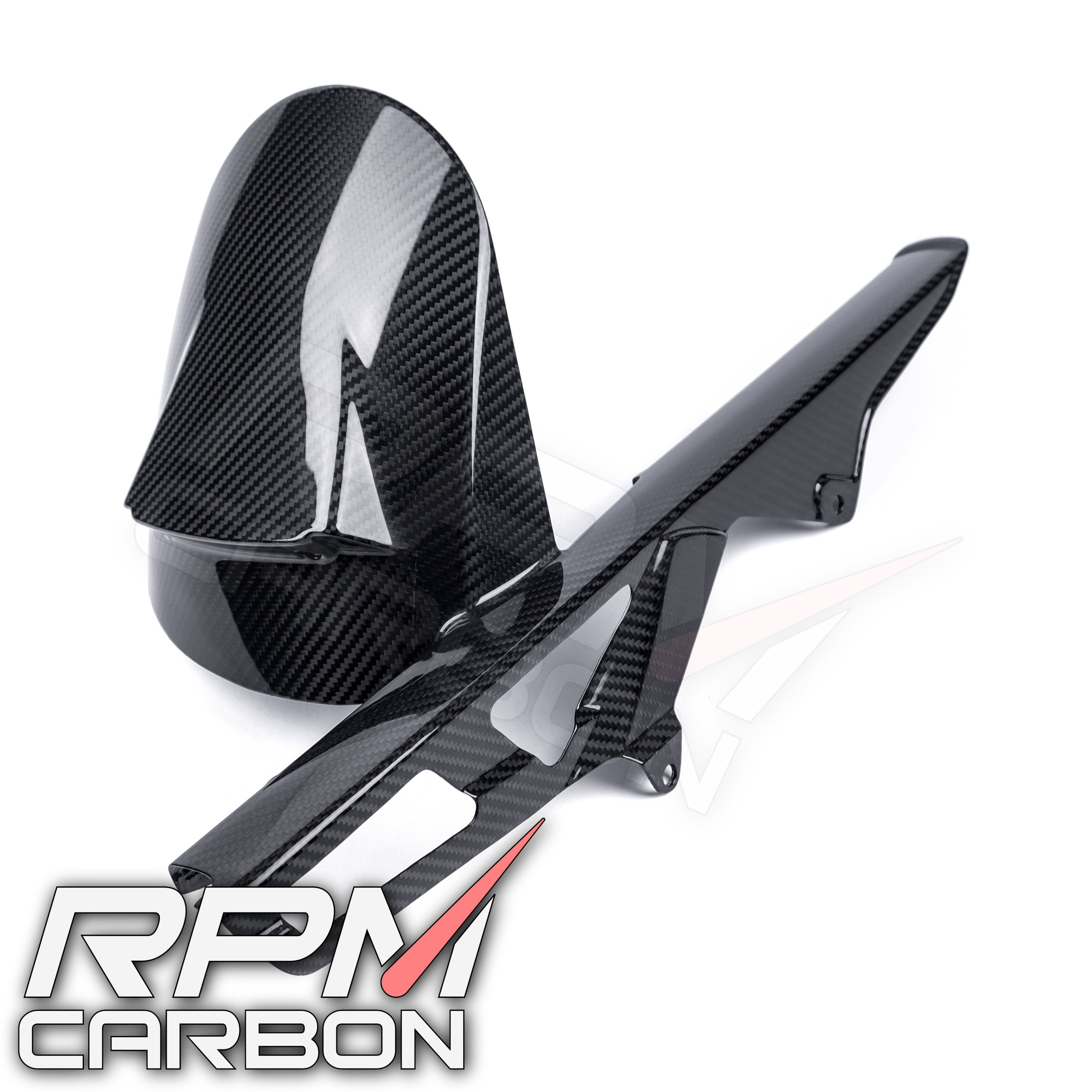 Suzuki GSX-R 1000 2017+ Carbon Fiber Rear Fender Chain Guard