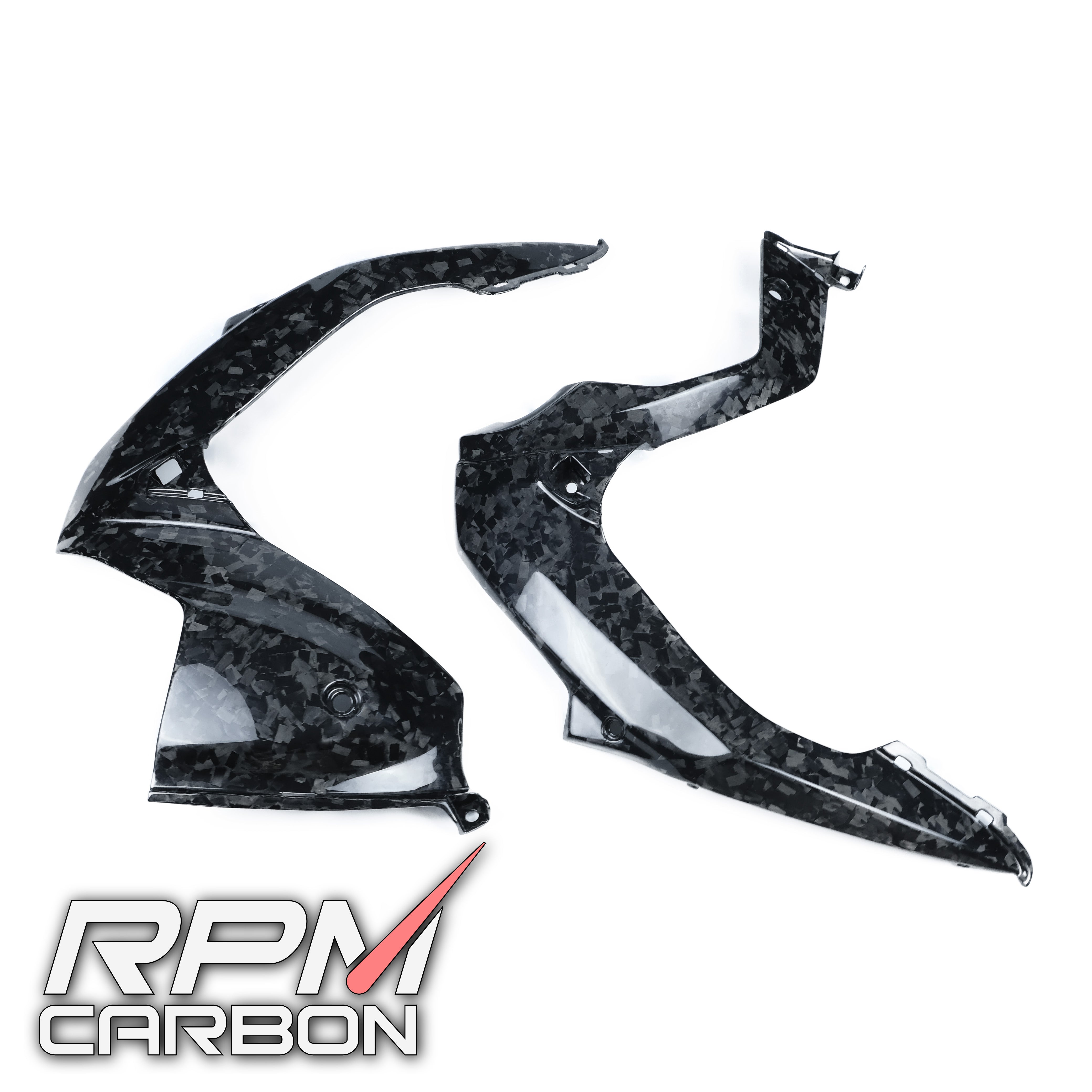 Suzuki GSX-R 1000 2017+ Carbon Fiber Inner Side Fairings Cowls