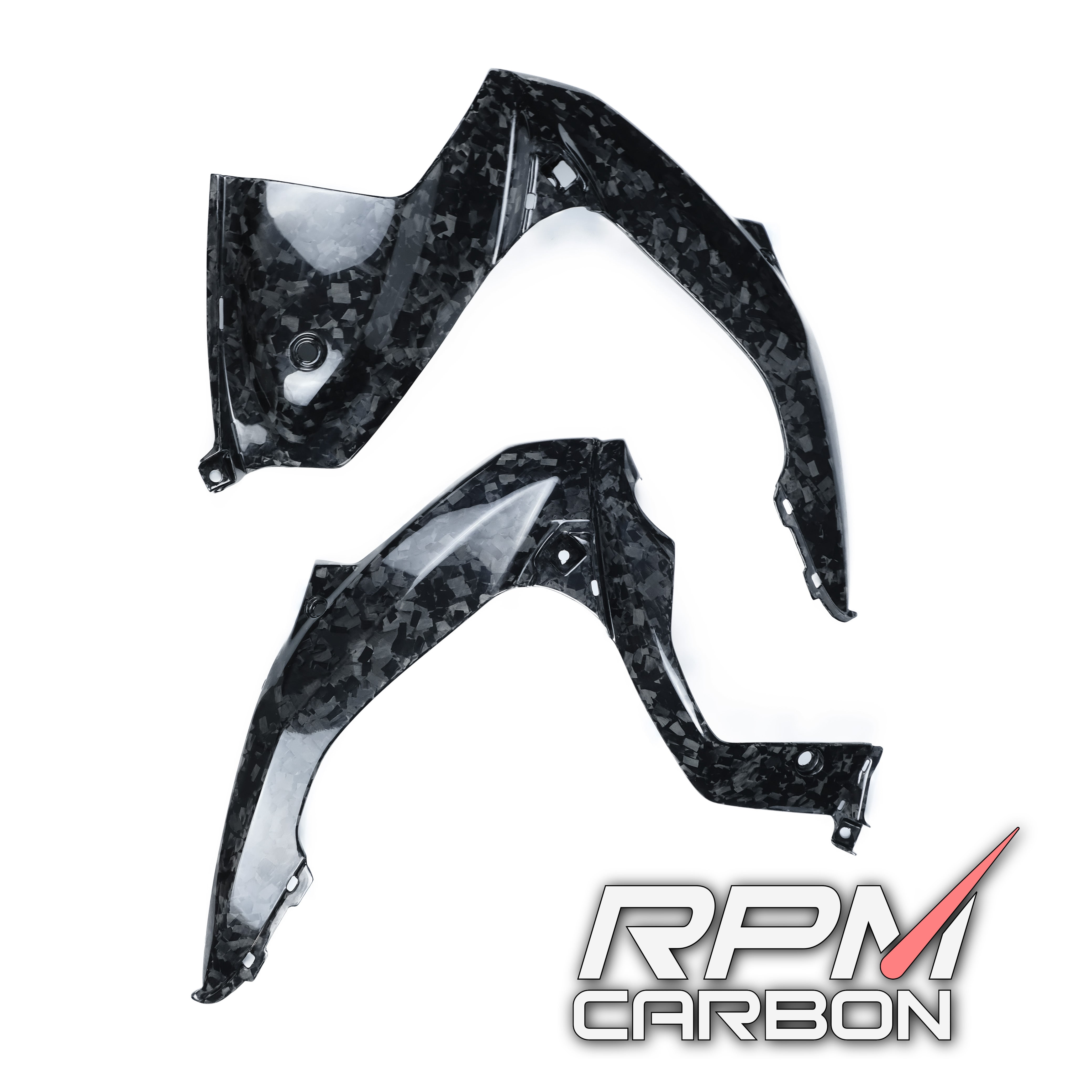 Suzuki GSX-R 1000 2017+ Carbon Fiber Inner Side Fairings Cowls