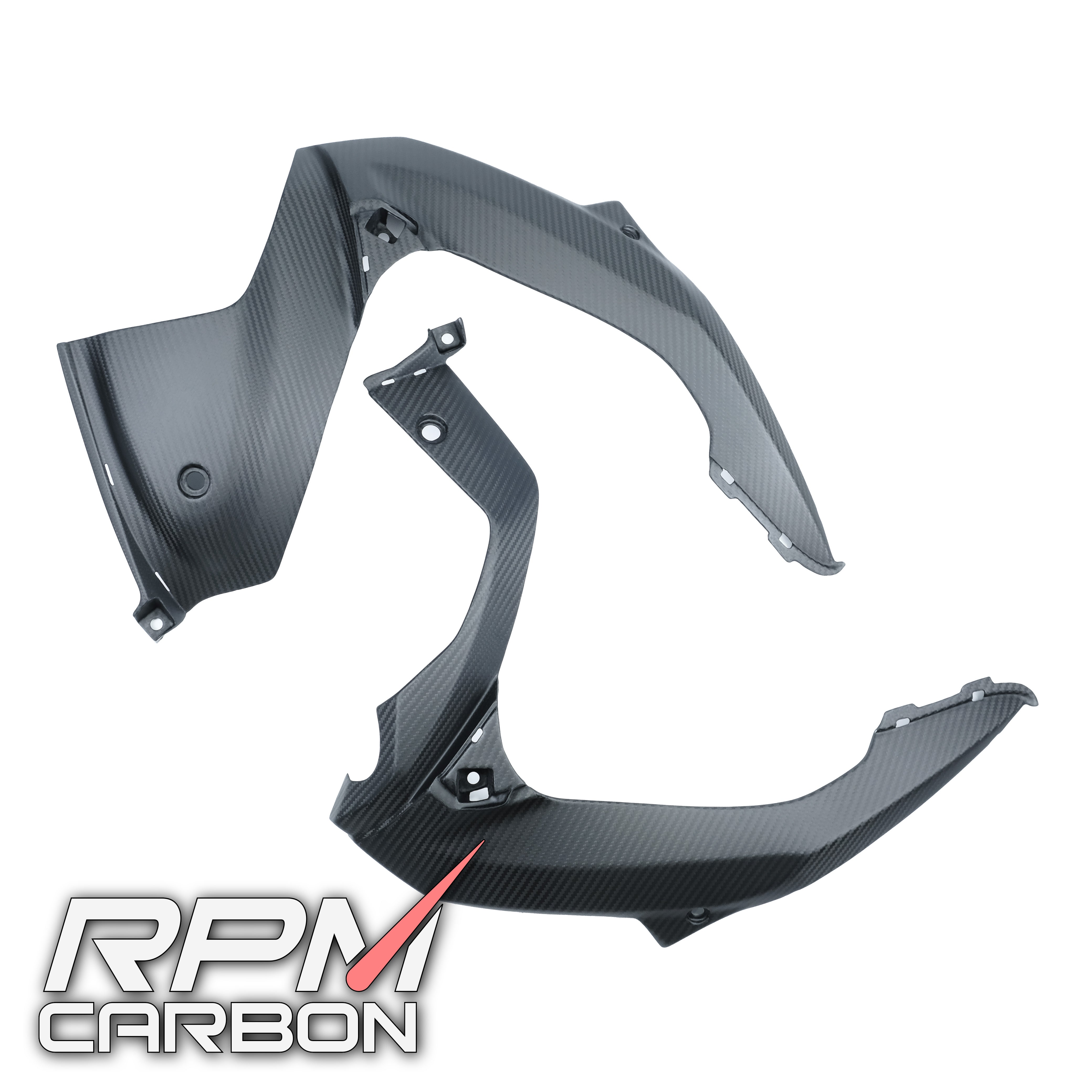 Suzuki GSX-R 1000 2017+ Carbon Fiber Inner Side Fairings Cowls