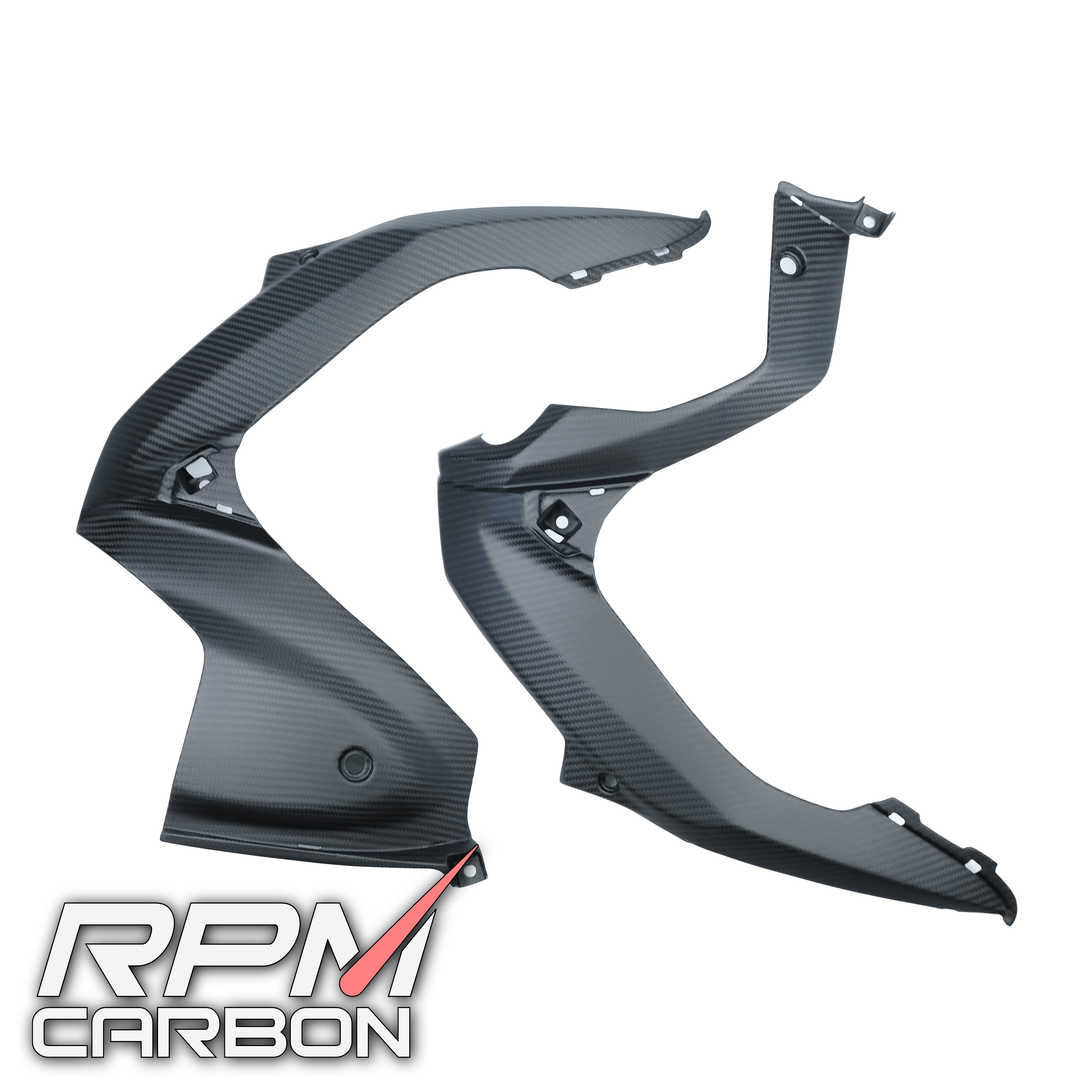 Suzuki GSX-R 1000 2017+ Carbon Fiber Inner Side Fairings Cowls