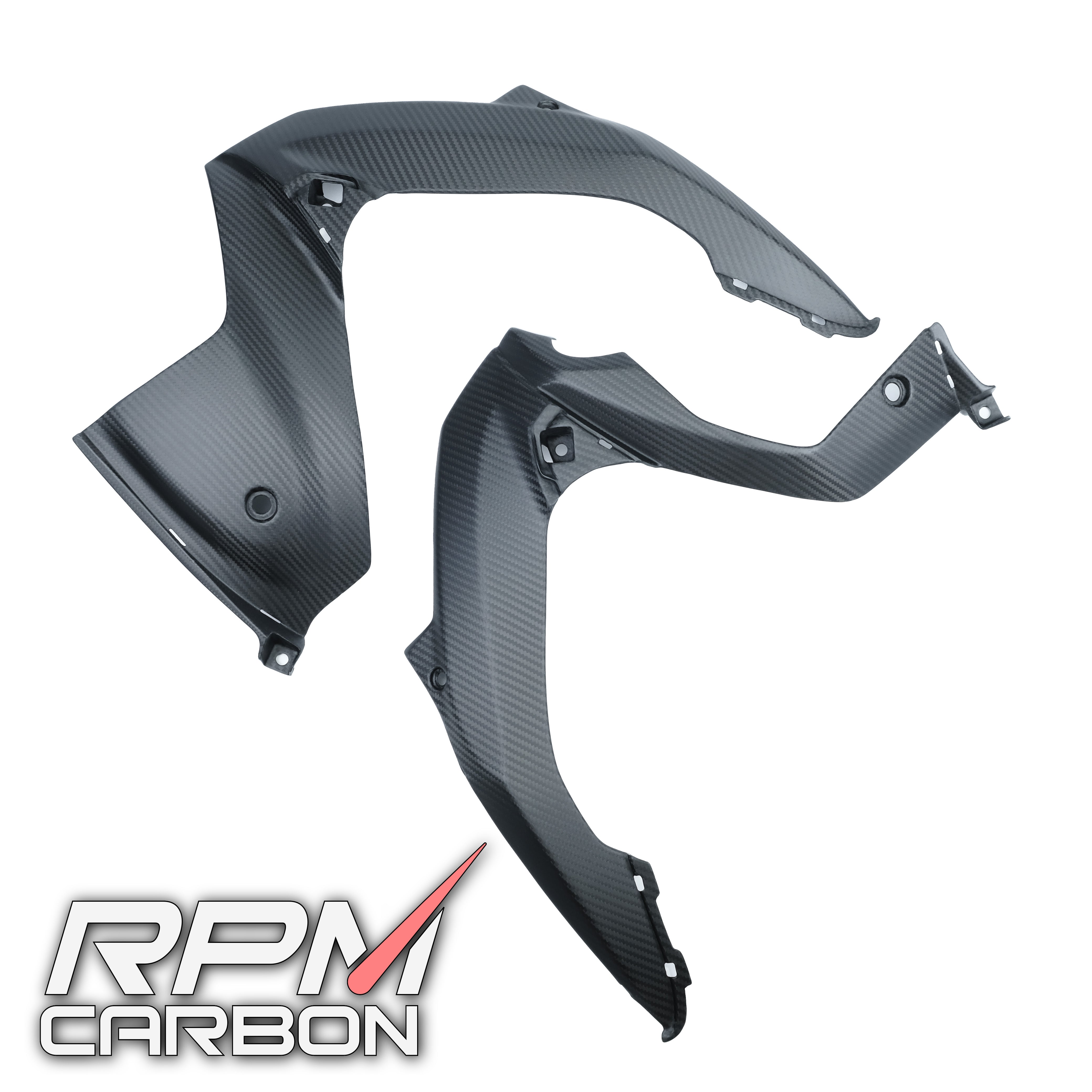 Suzuki GSX-R 1000 2017+ Carbon Fiber Inner Side Fairings Cowls