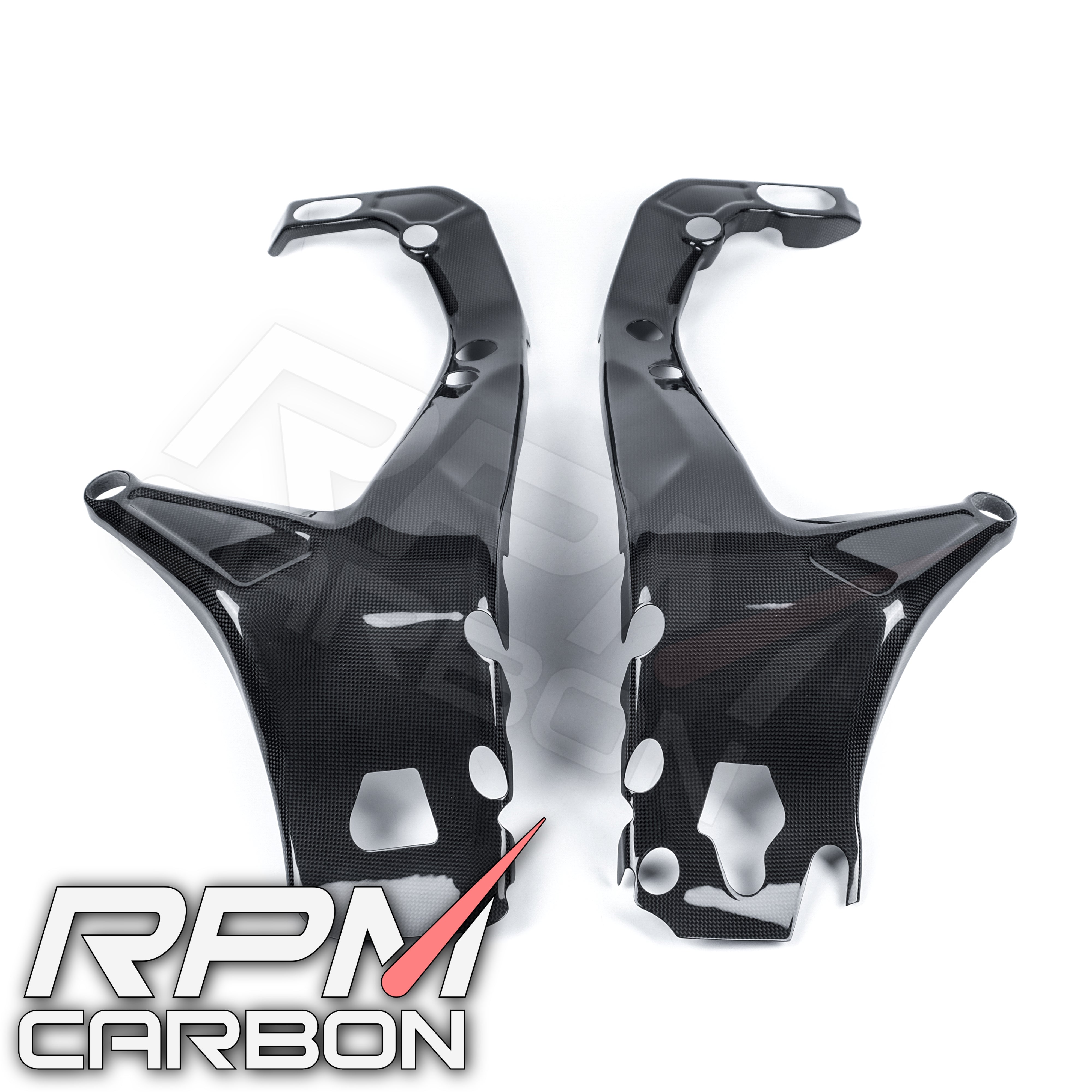 Yamaha XSR900 MT09 Tracer 9GT Carbon Fiber Frame Covers Protectors