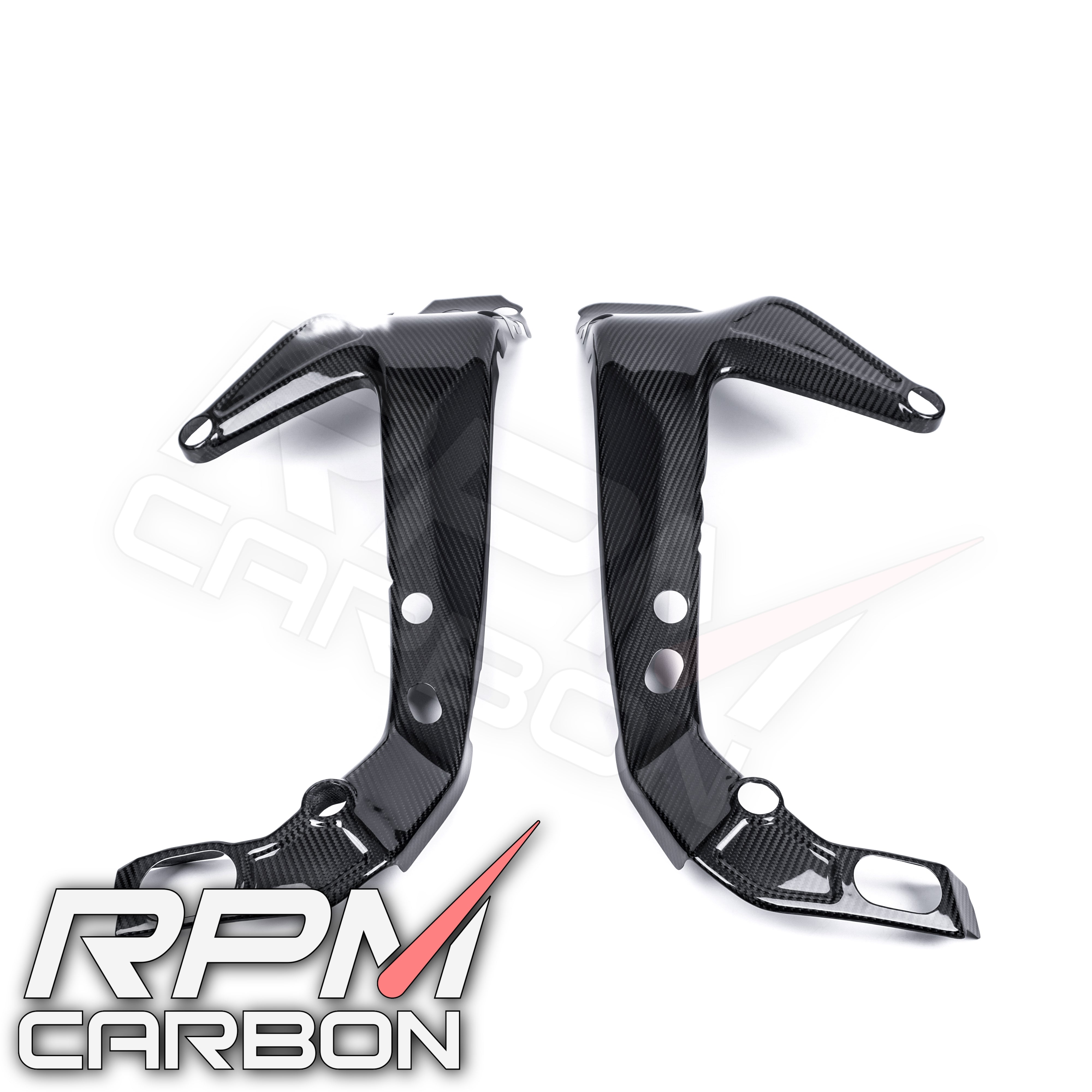 Yamaha XSR900 MT09 Tracer 9GT Carbon Fiber Frame Covers Protectors