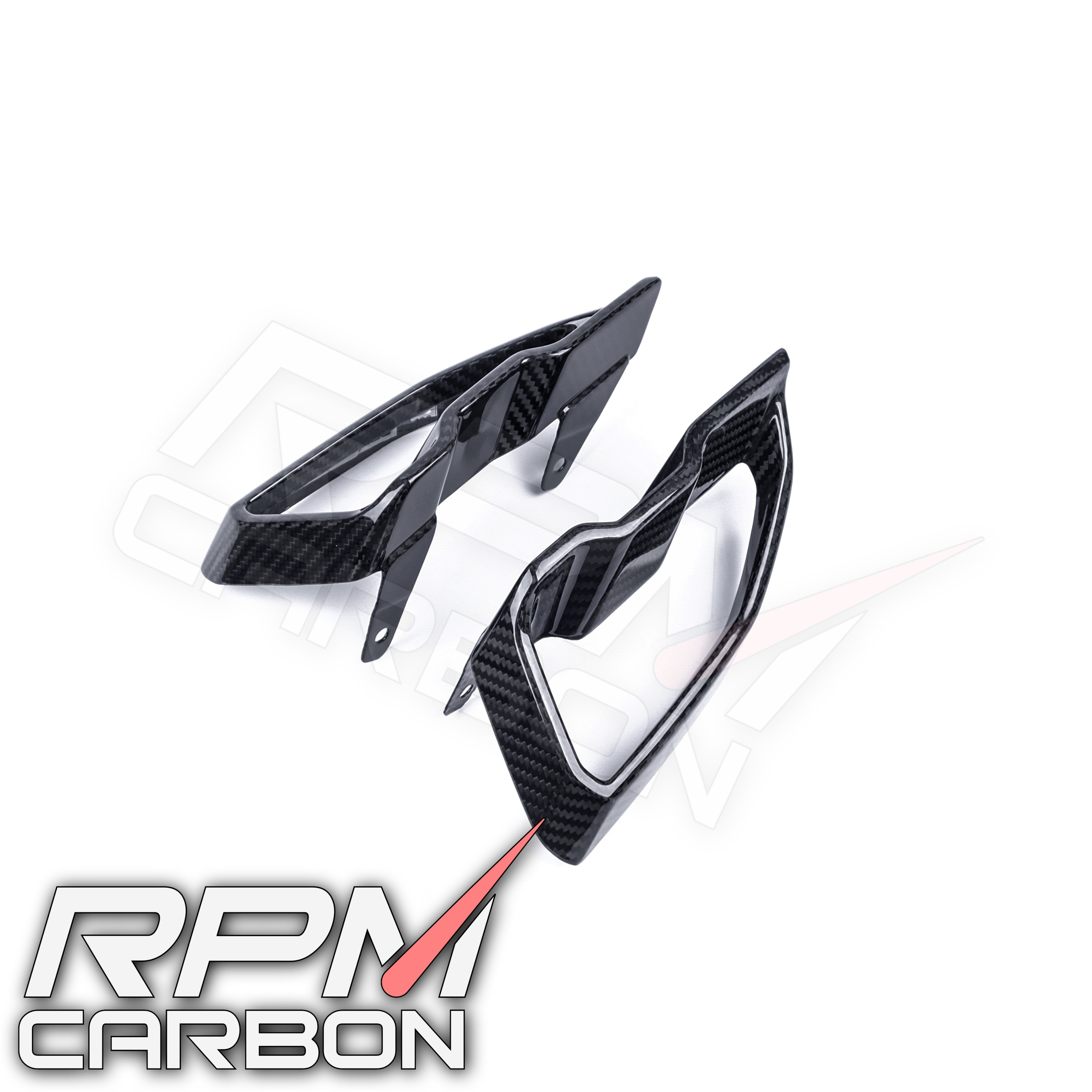 Yamaha MT-10 Carbon Fiber AirIntake Front Panels