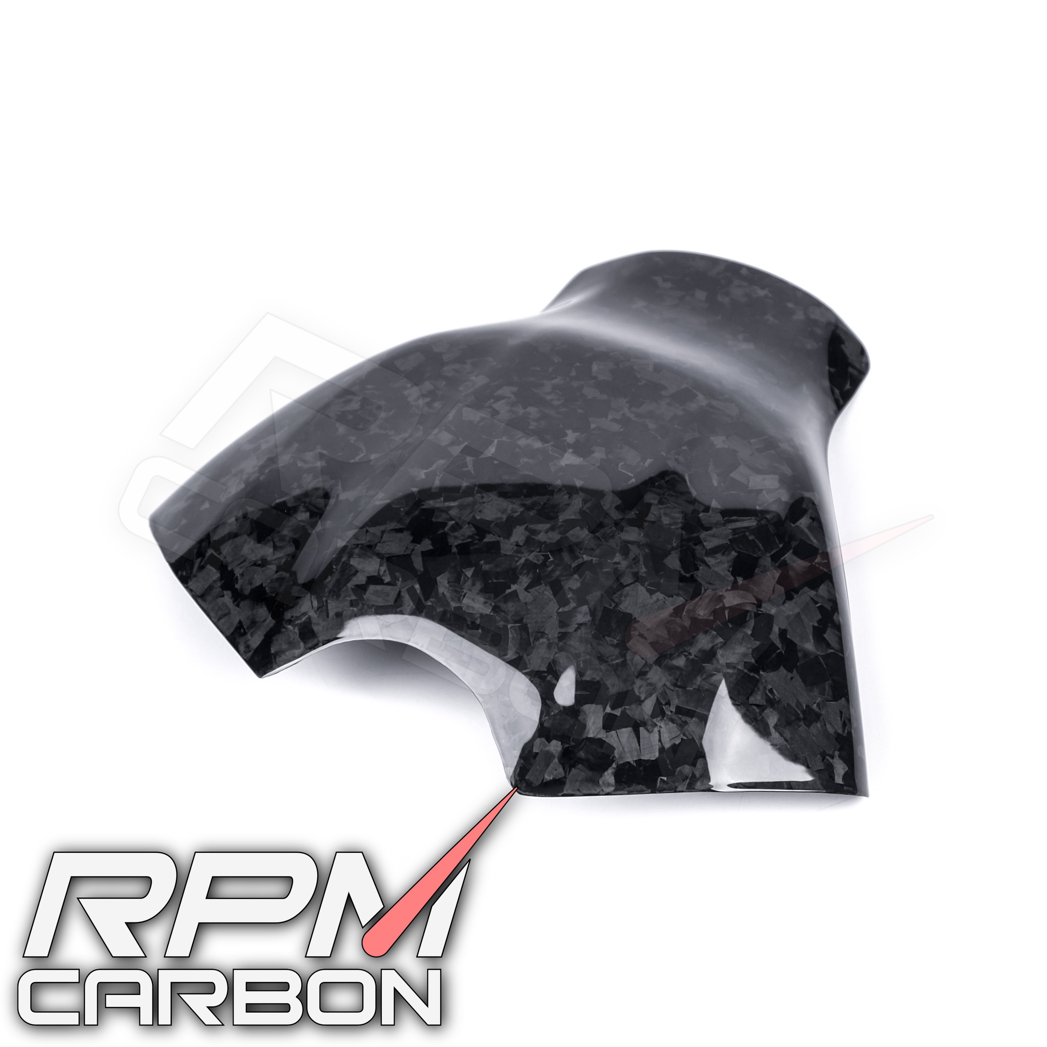 Yamaha R1 R1M Carbonfaser-Halbtankabdeckungsschutz