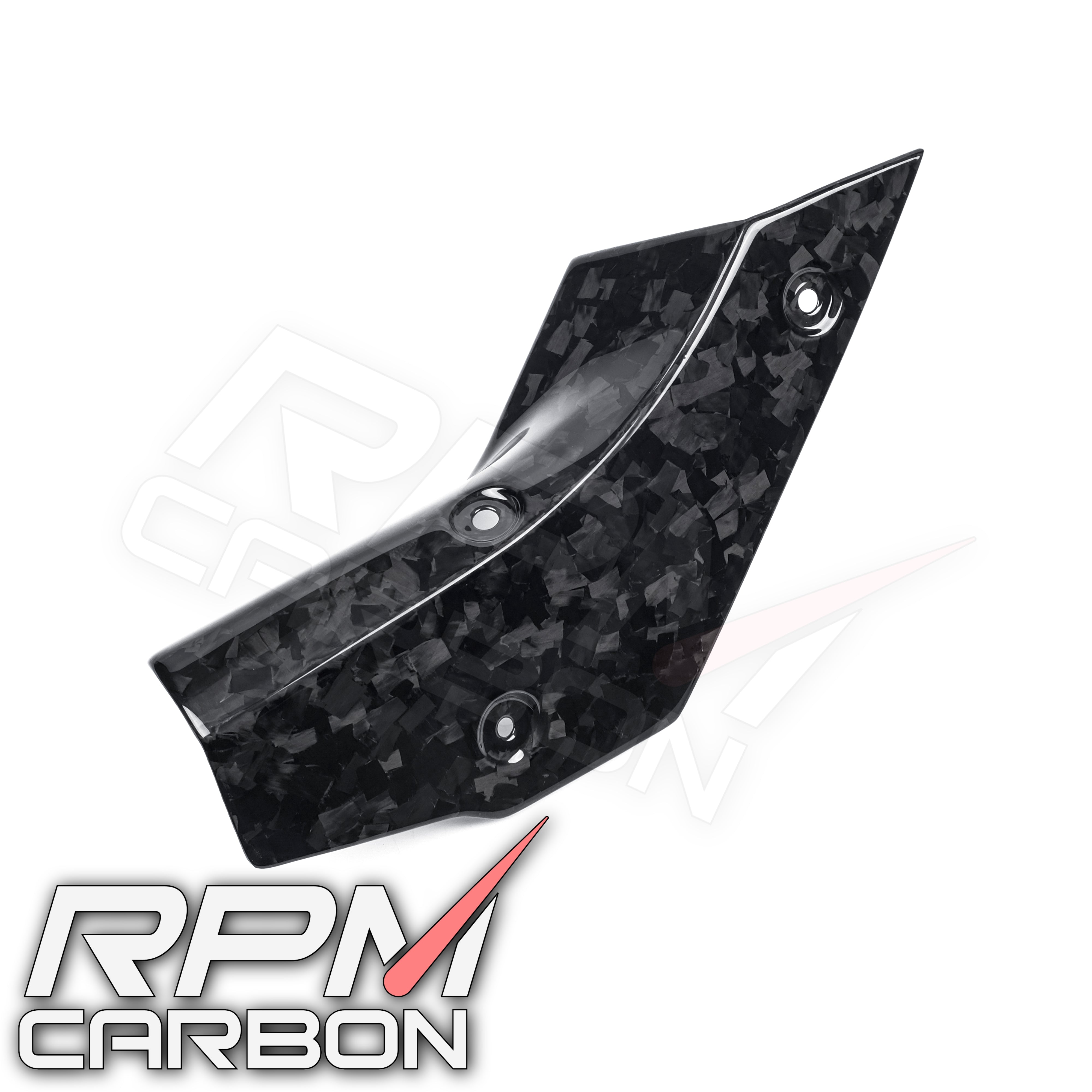 Yamaha R1 R1M Carbon Fiber Upper Exhaust Cover