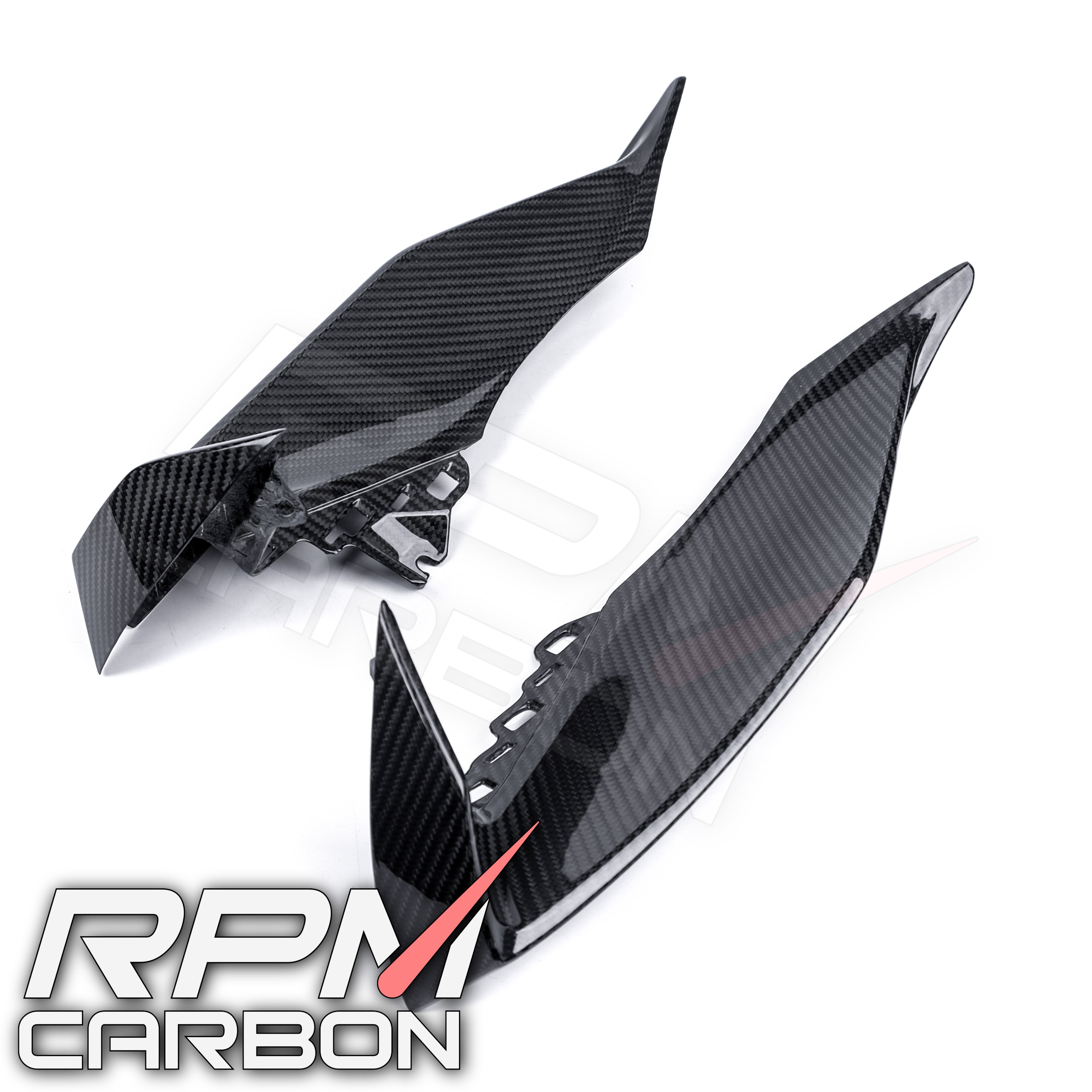 Yamaha R1/R1M Carbon Fiber Dashboard Side Panels