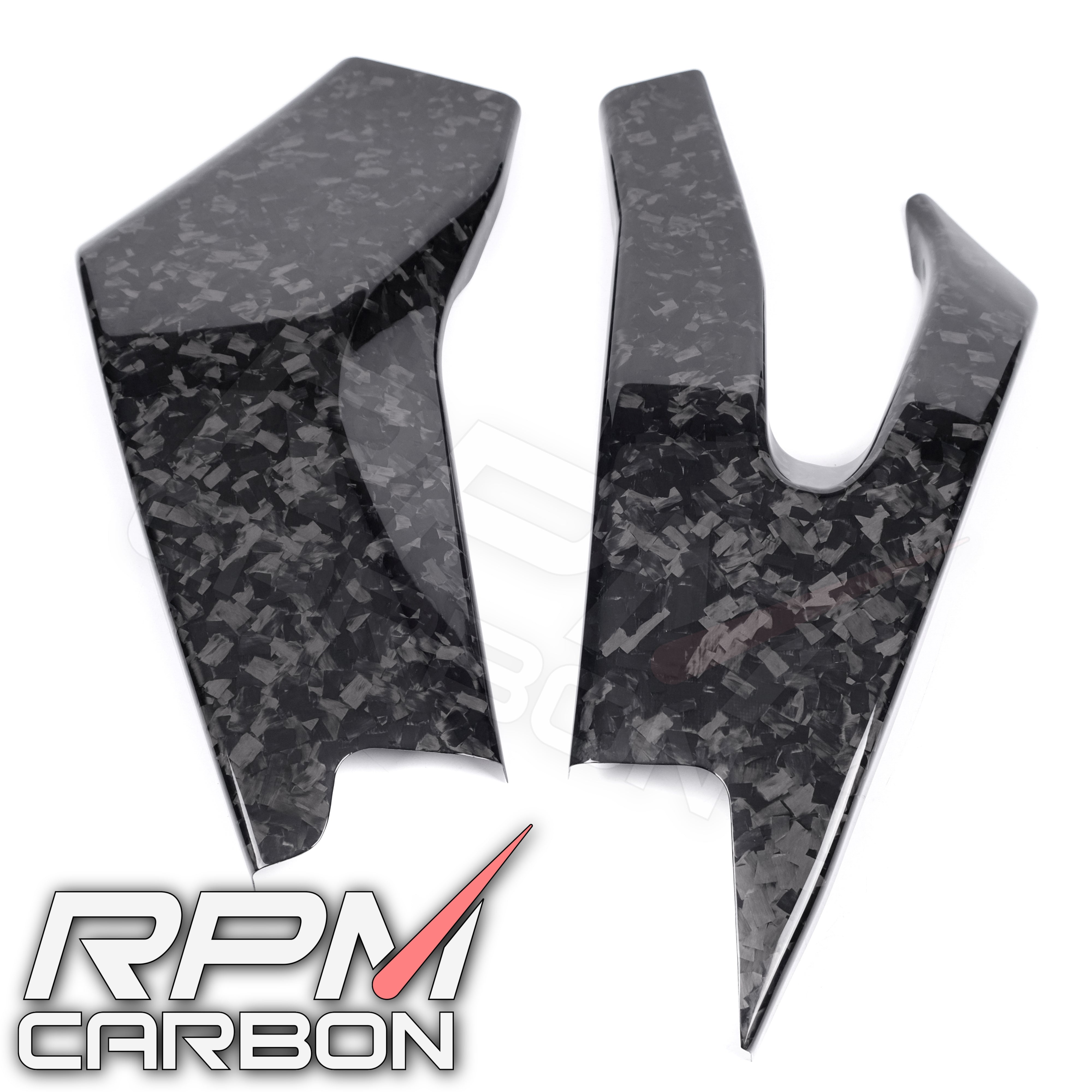 Yamaha R6 Carbon Fiber Swingarm Covers Protectors