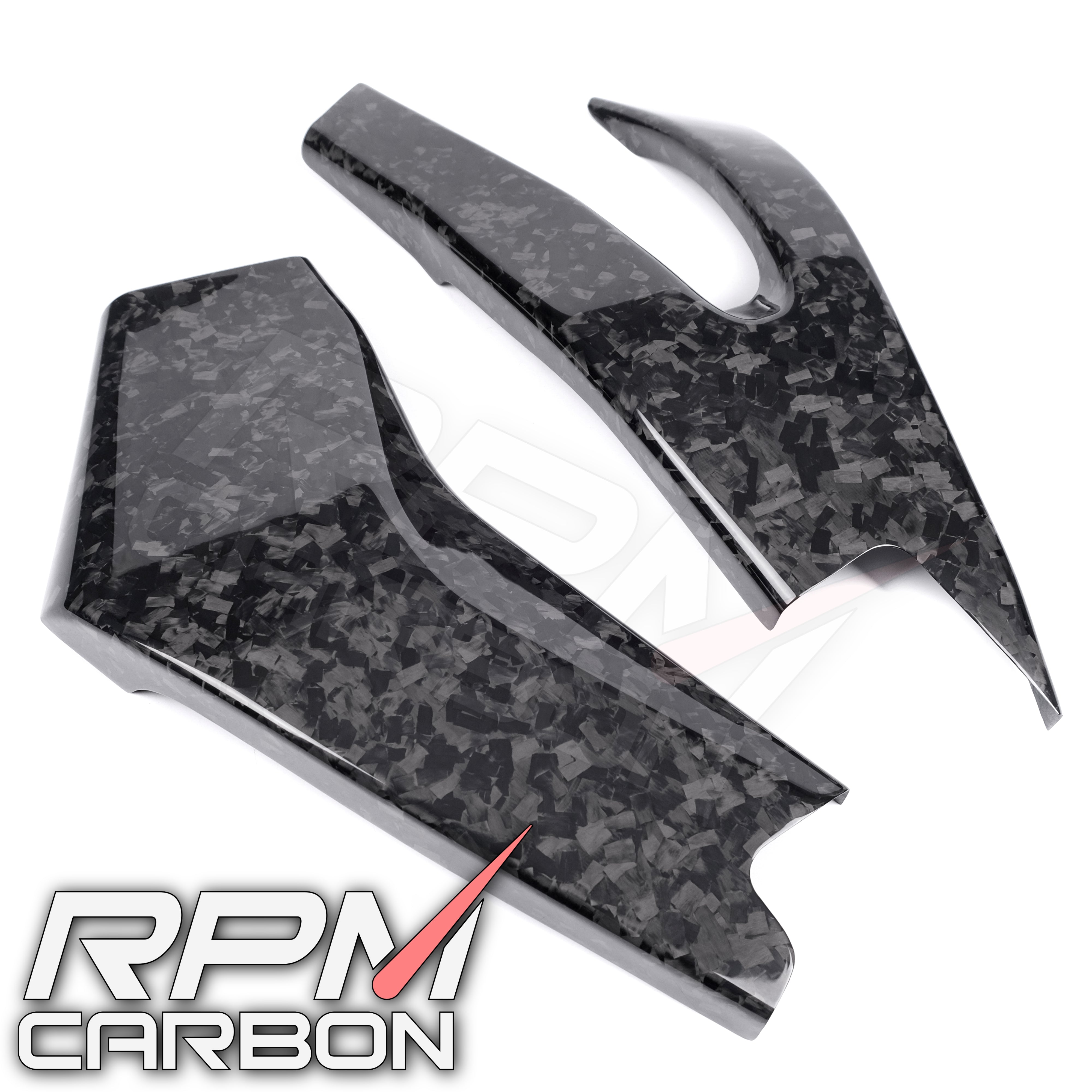 Yamaha R6 Carbon Fiber Swingarm Covers Protectors
