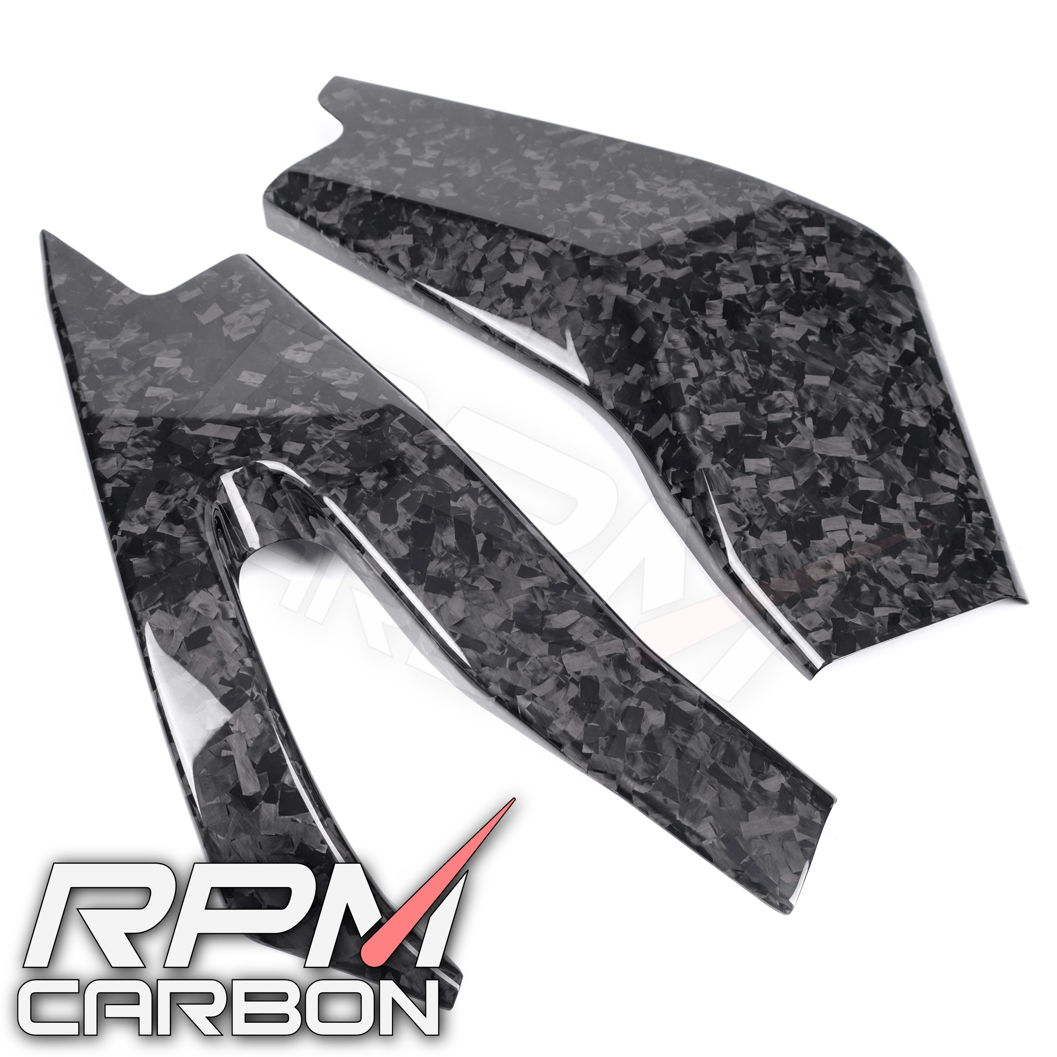 Yamaha R6 Carbon Fiber Swingarm Covers Protectors