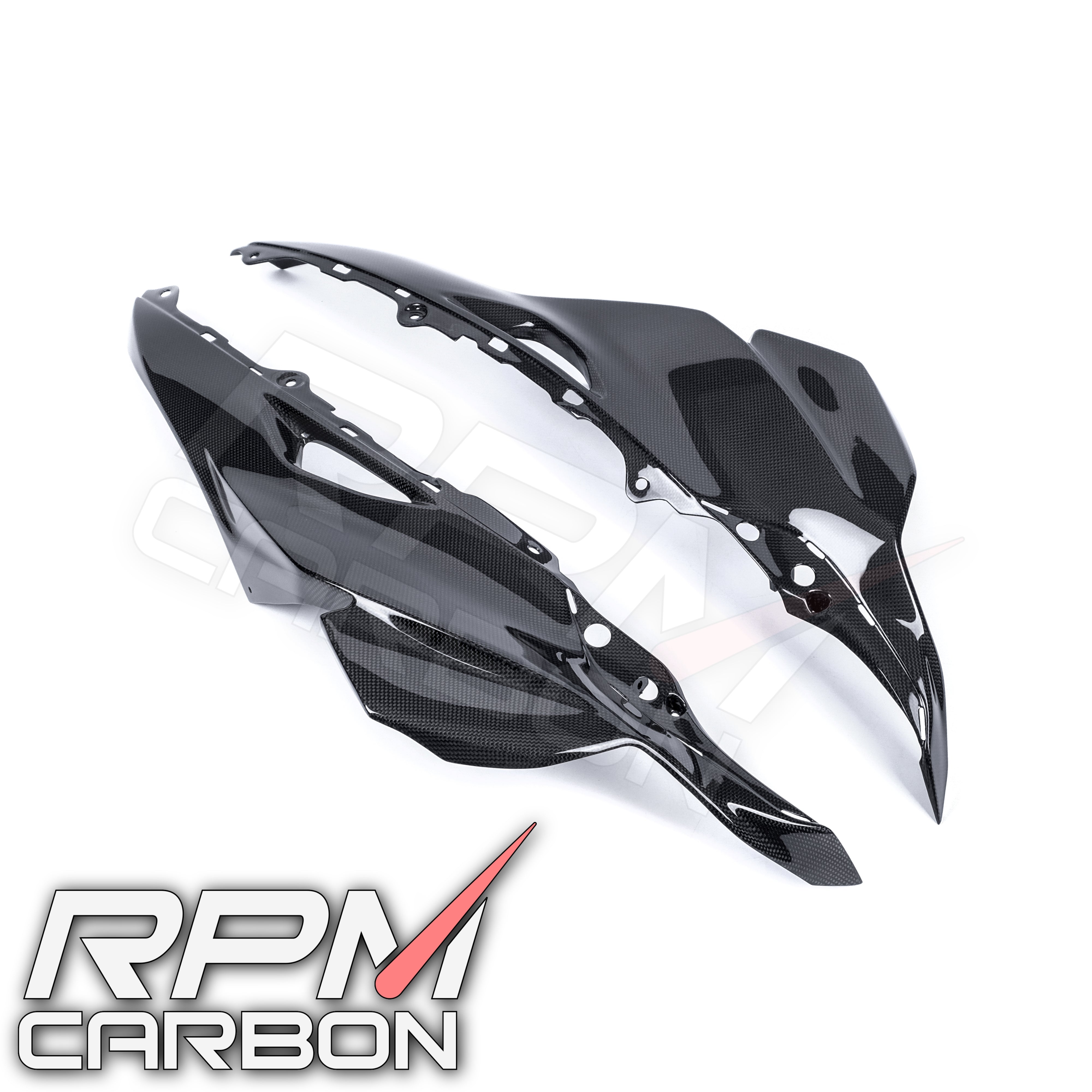 Kawasaki ZX-10R 2016-2020 Carbon Fiber Upper Side Fairings