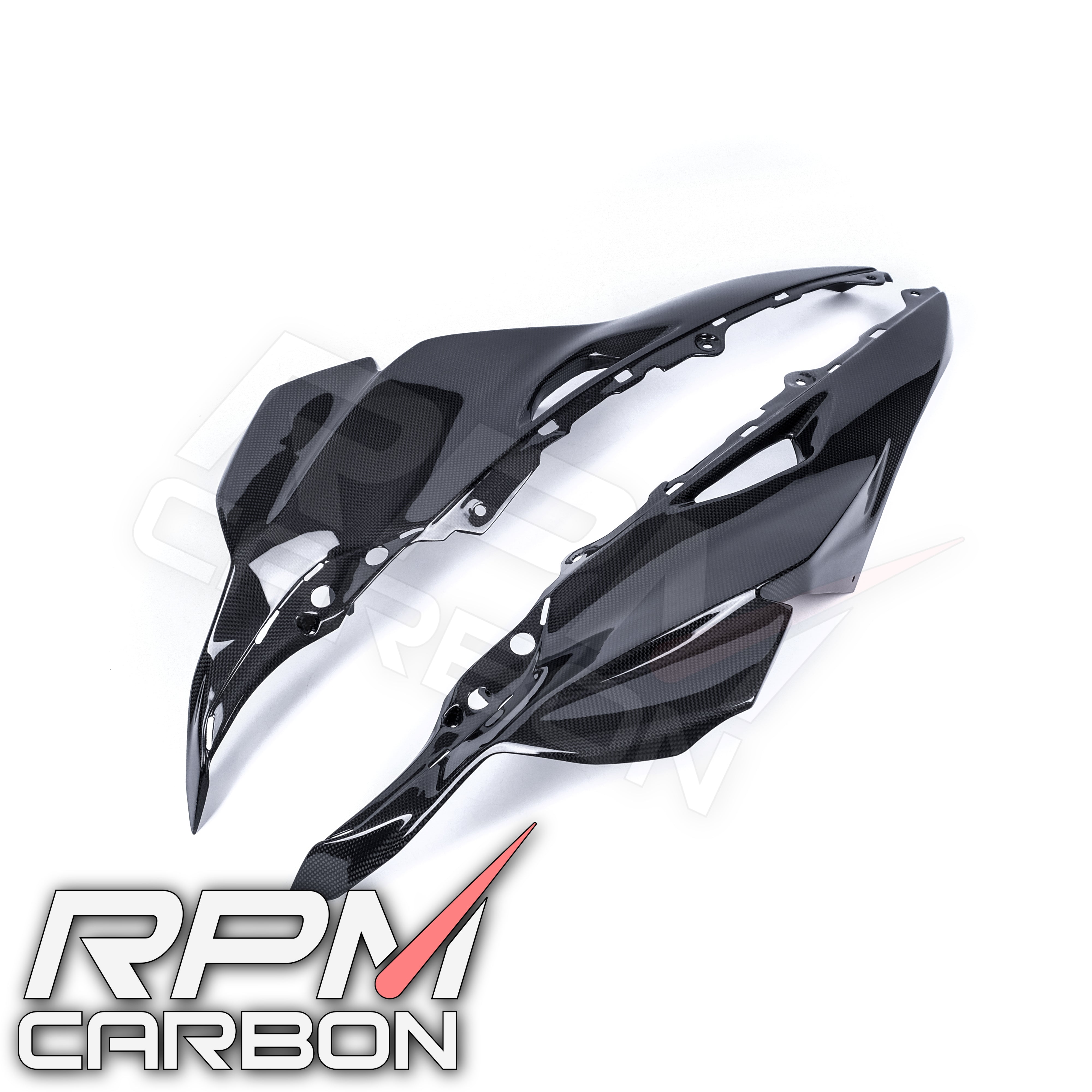 Kawasaki ZX-10R 2016-2020 Carbon Fiber Upper Side Fairings