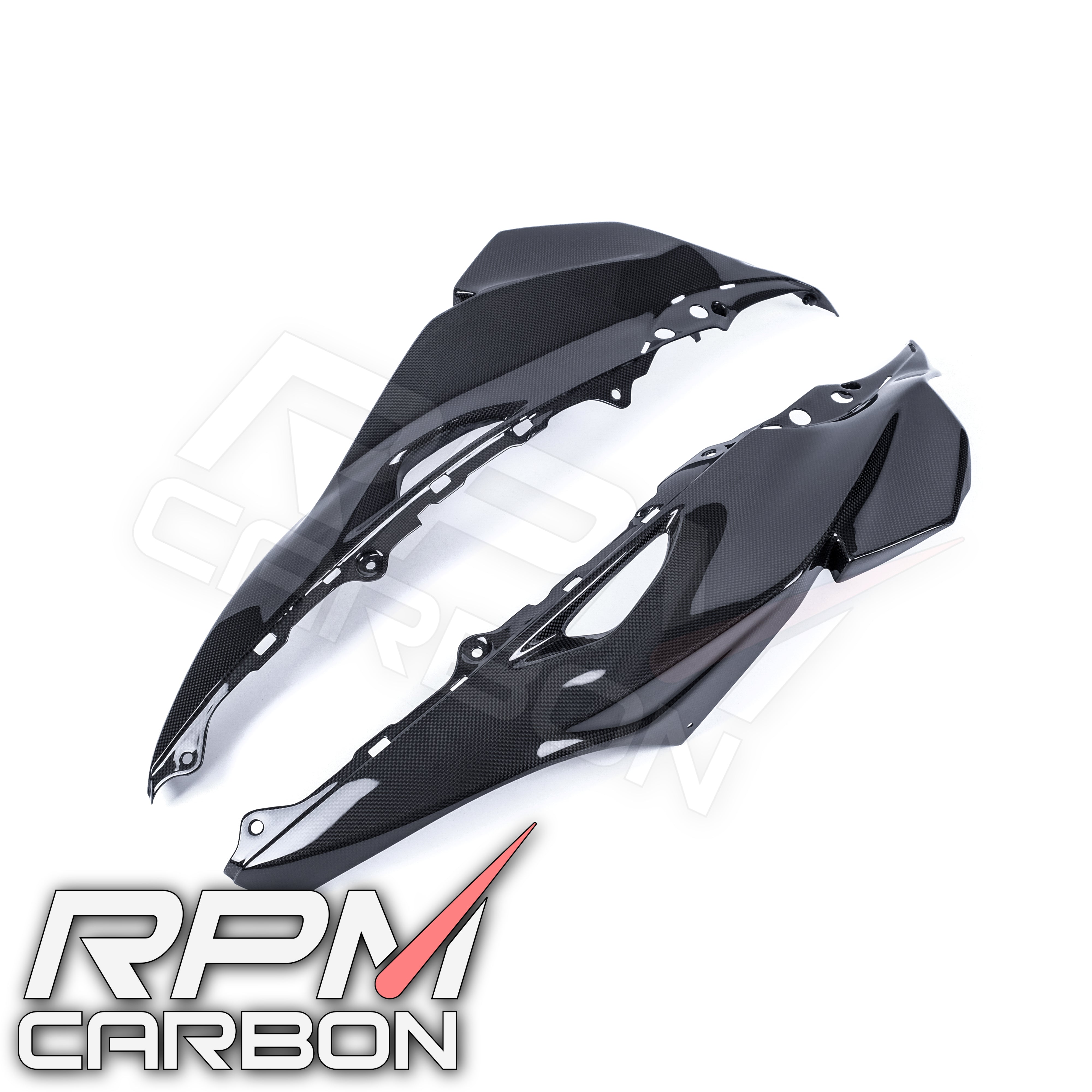 Kawasaki ZX-10R 2016-2020 Carbon Fiber Upper Side Fairings