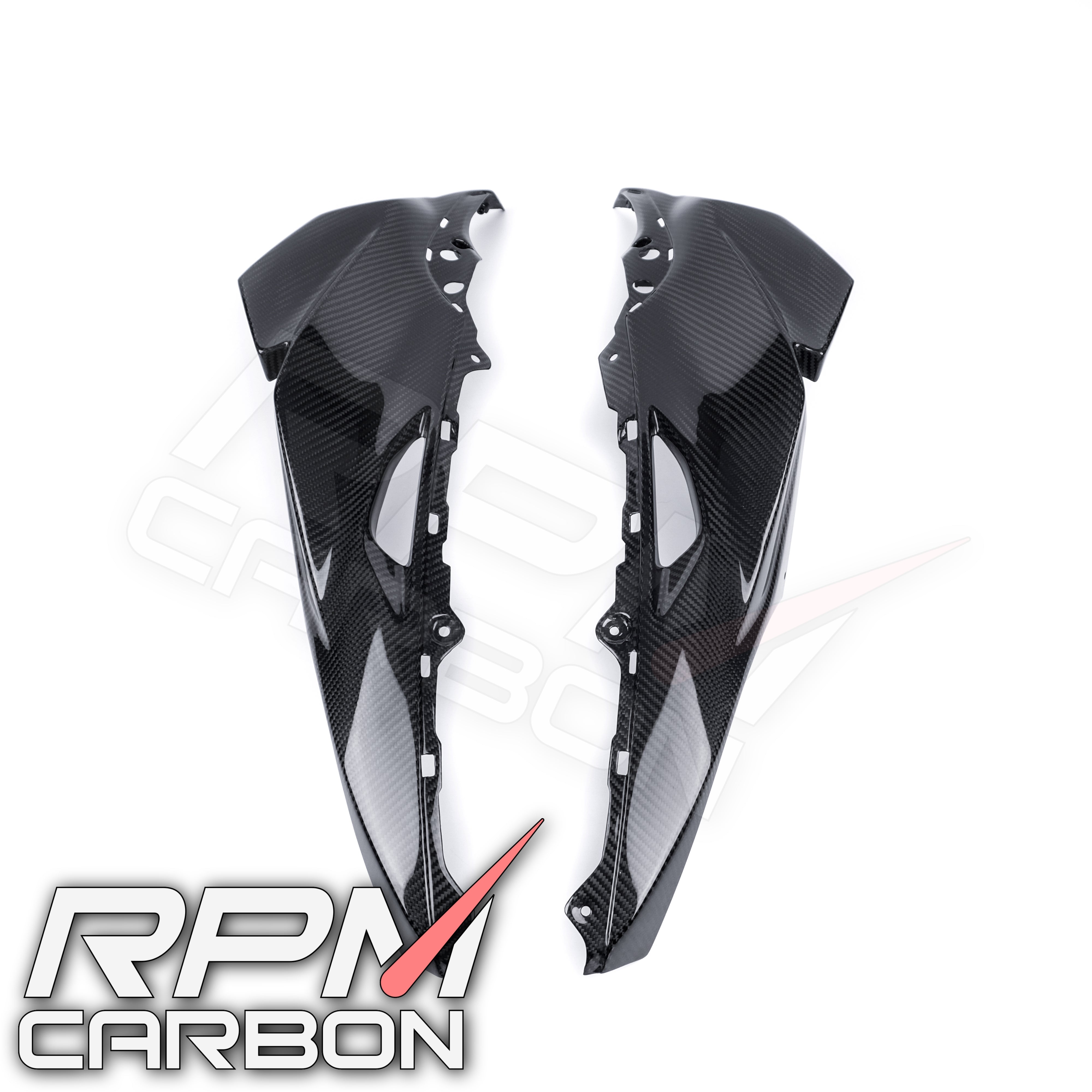 Kawasaki ZX-10R 2016-2020 Carbon Fiber Upper Side Fairings