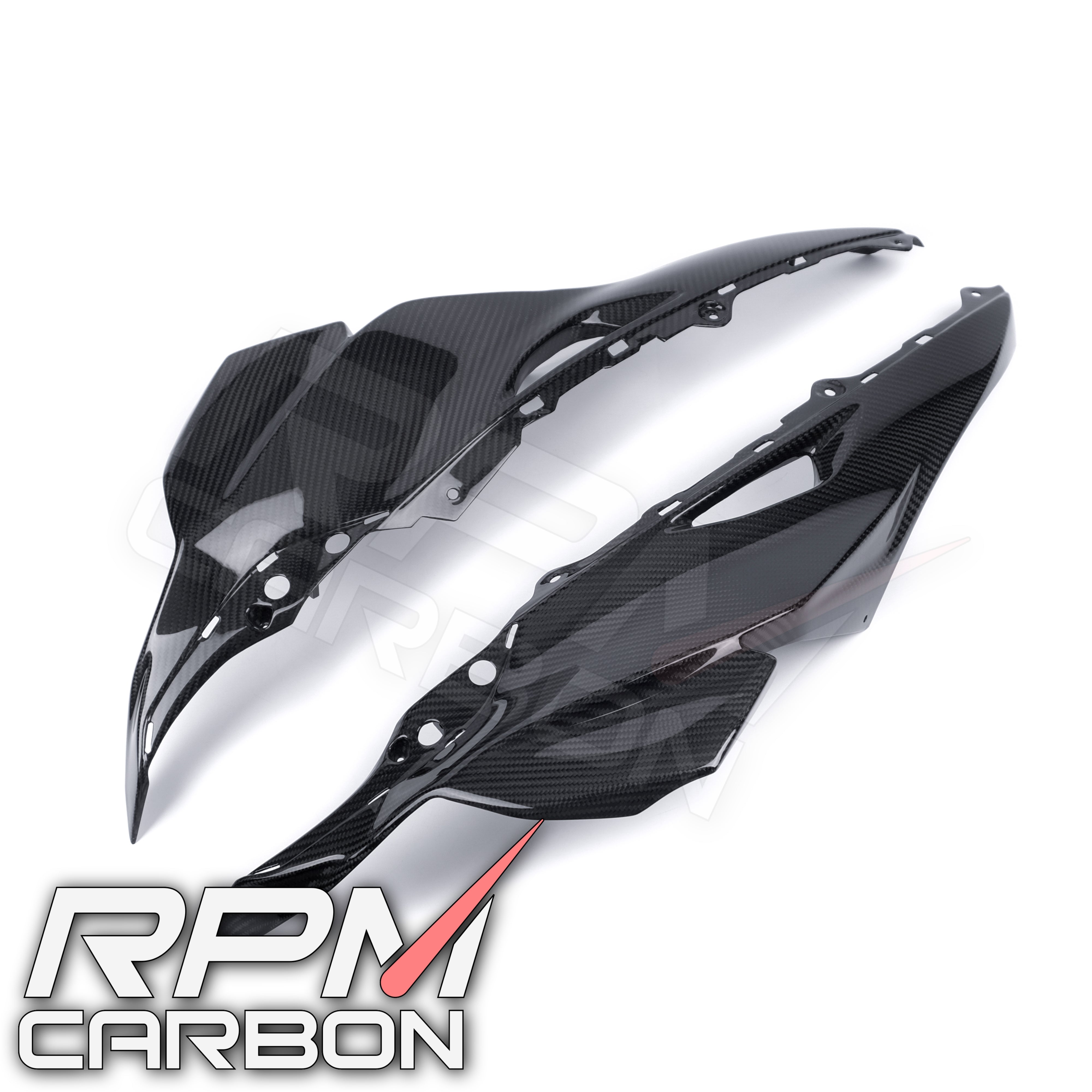 Kawasaki ZX-10R 2016-2020 Carbon Fiber Upper Side Fairings