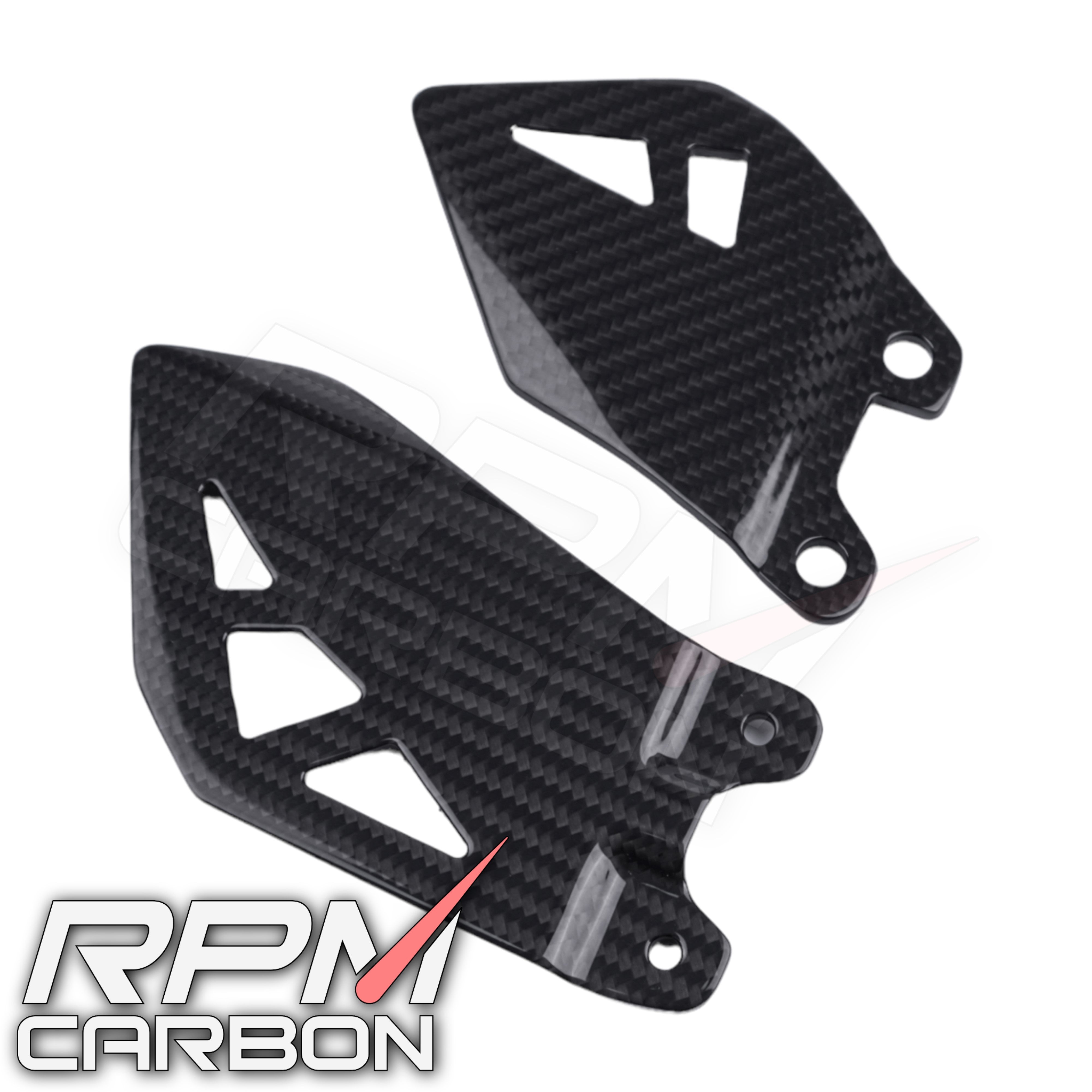 Kawasaki ZX-10R Carbon Fiber Heel Guards