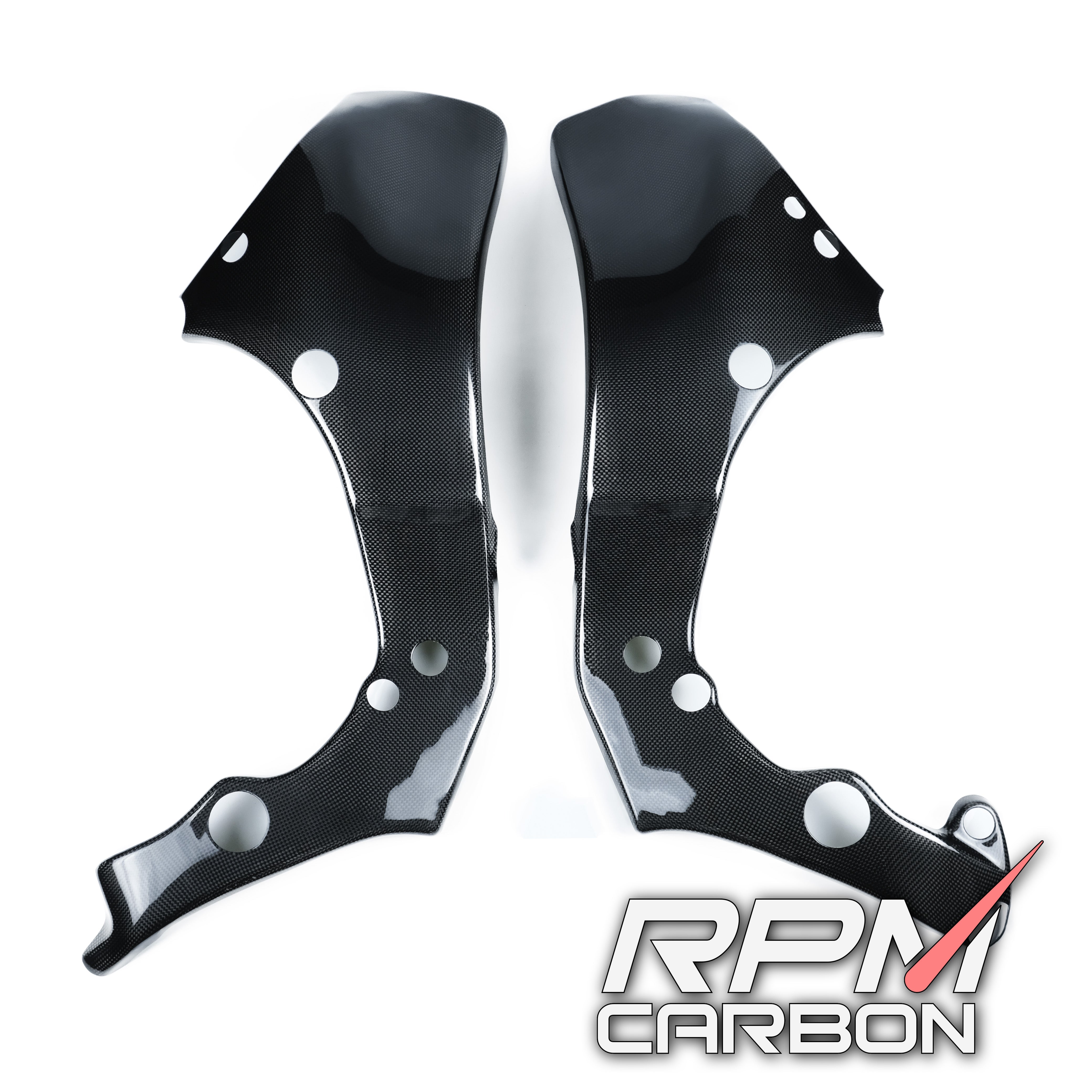 Kawasaki ZX-10R Carbon Fiber Frame Covers Protectors