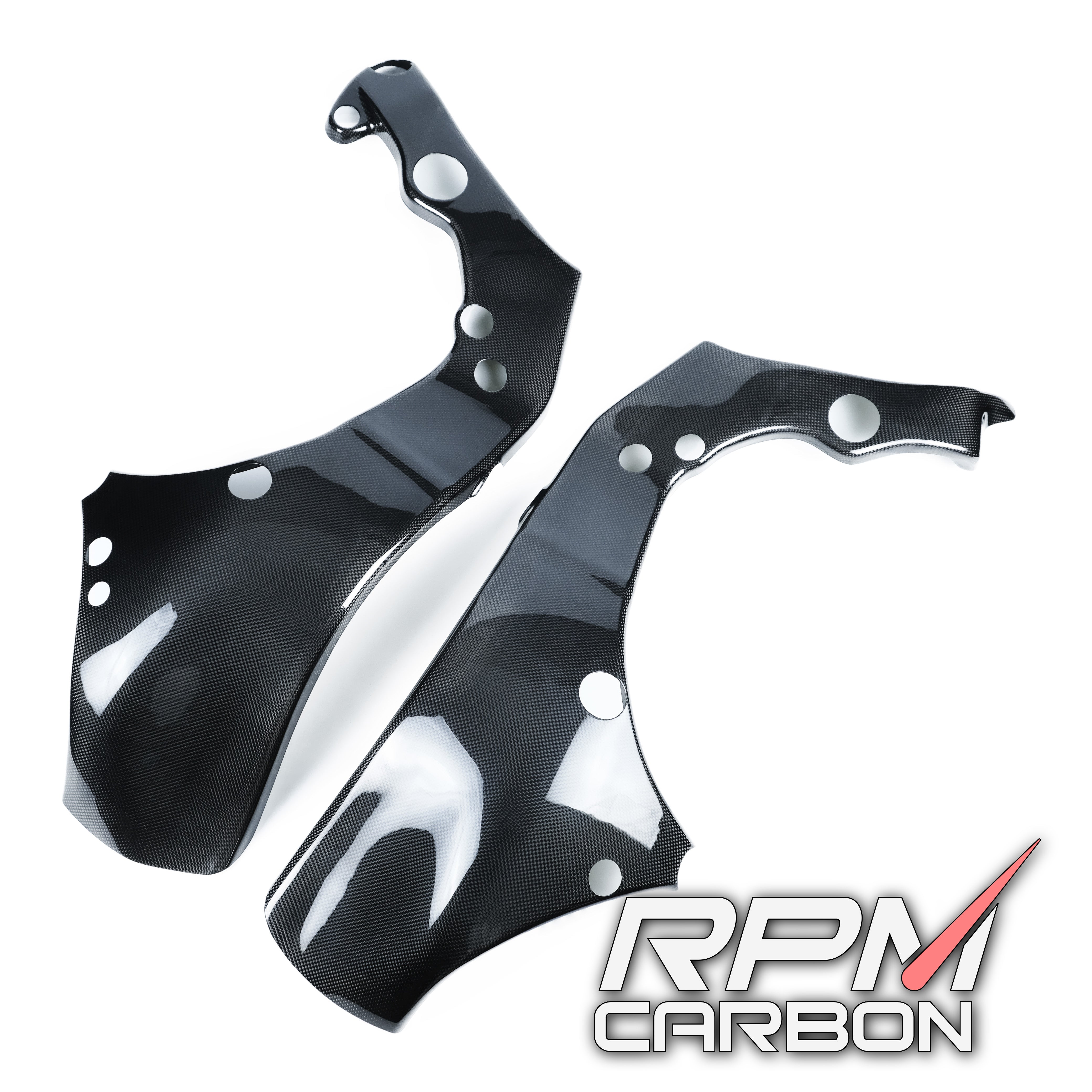 Kawasaki ZX-10R Carbon Fiber Frame Covers Protectors
