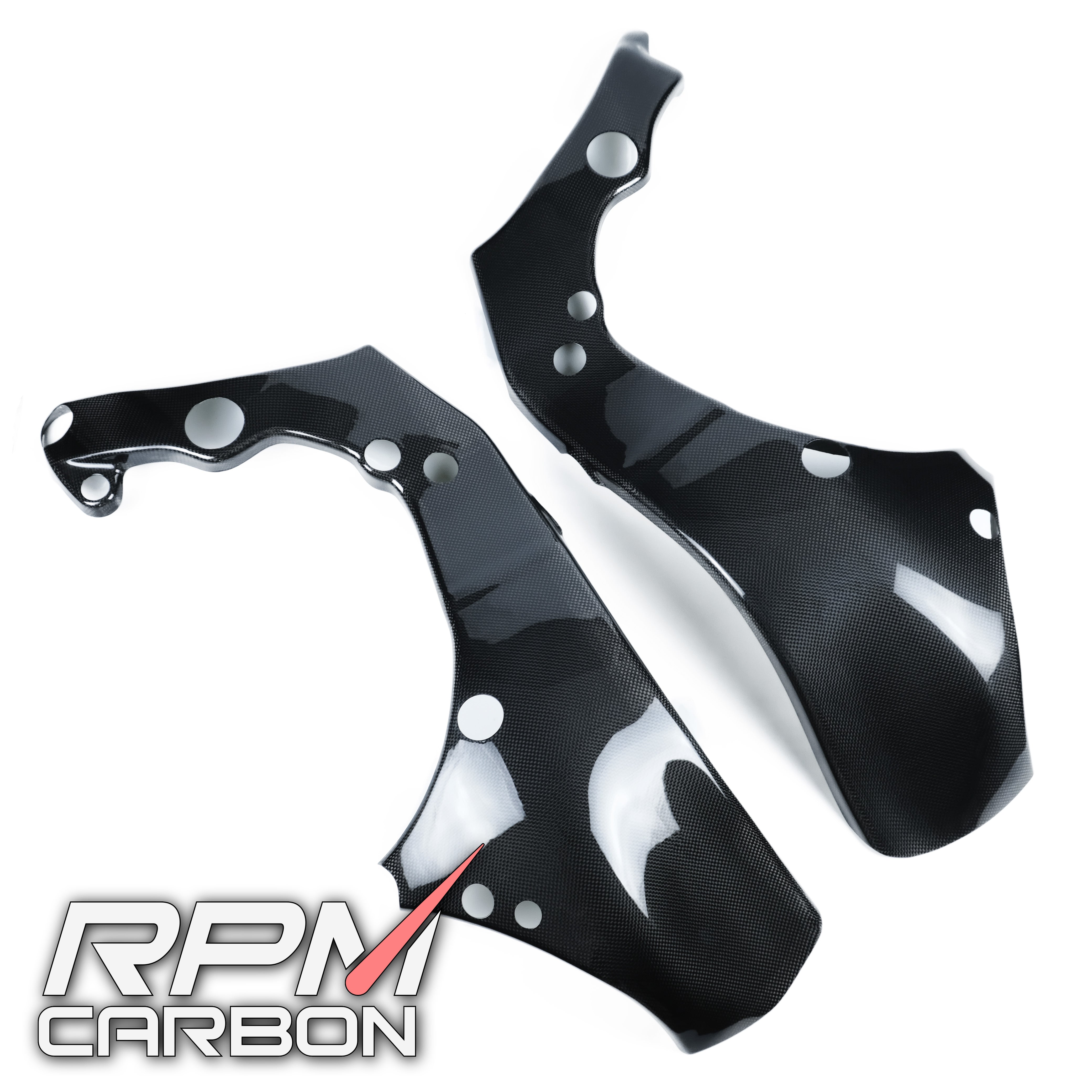 Kawasaki ZX-10R Carbon Fiber Frame Covers Protectors