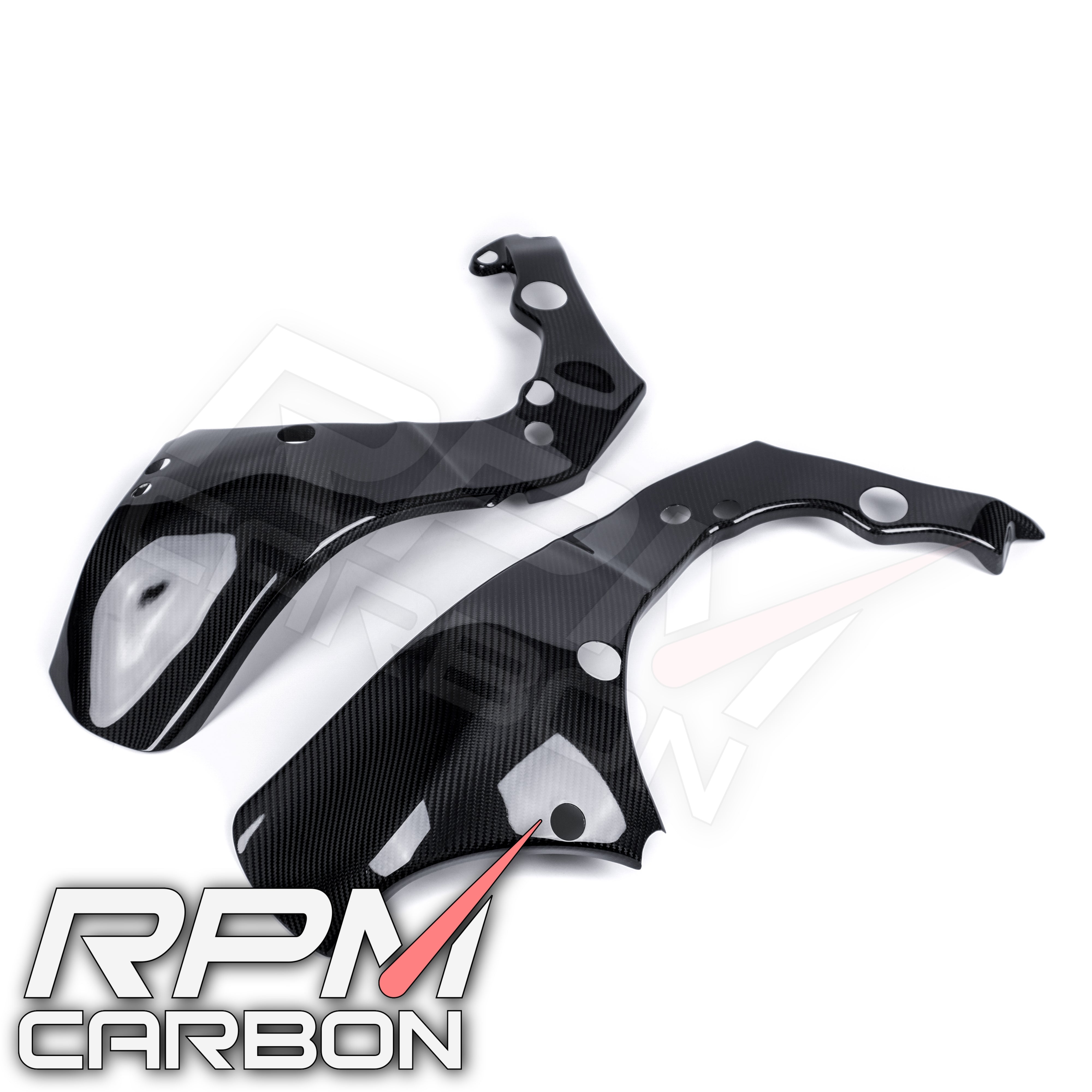 Kawasaki ZX-10R Carbon Fiber Frame Covers Protectors