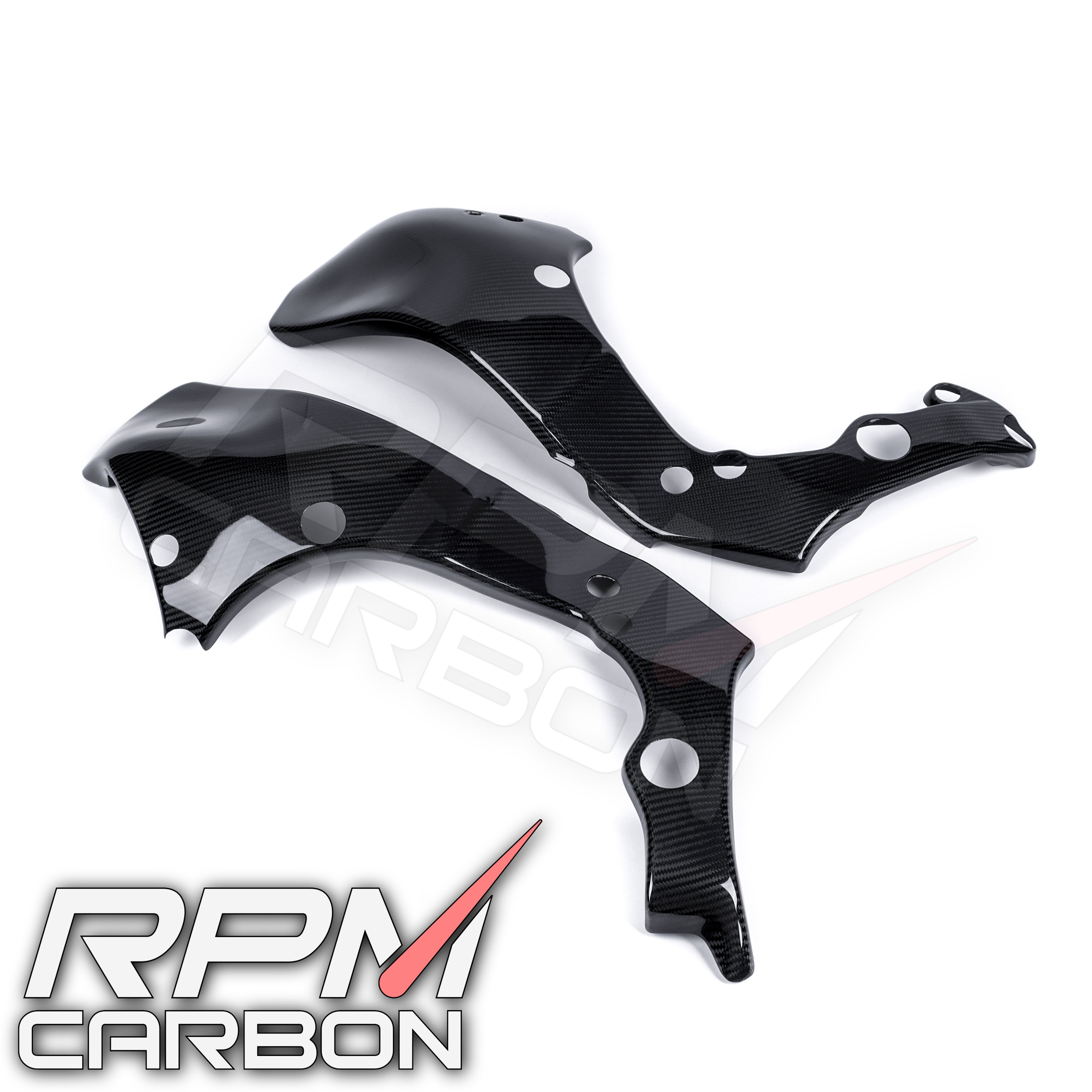 Kawasaki ZX-10R Carbon Fiber Frame Covers Protectors