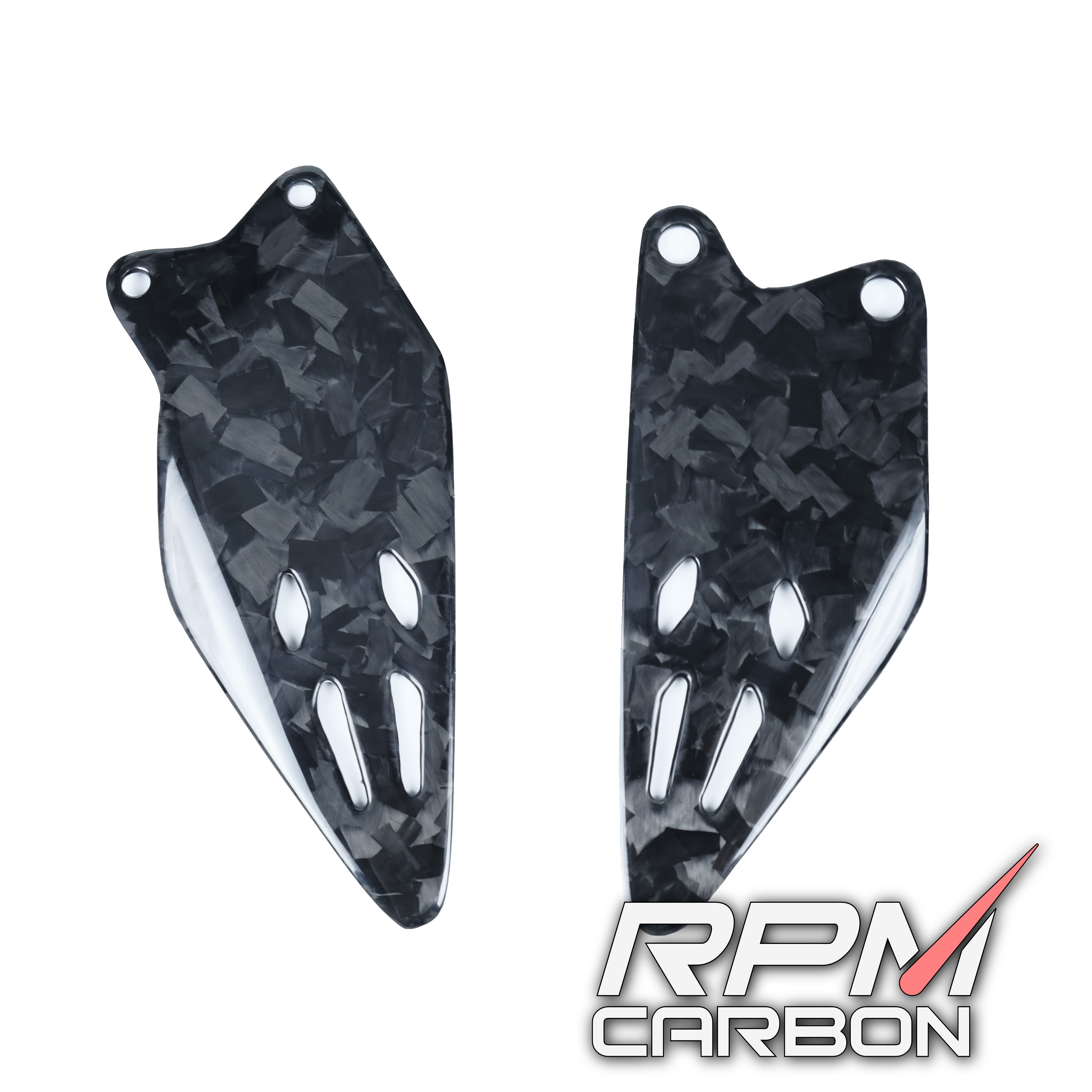 Kawasaki ZX-6R 2019+ Carbon Fiber Heel Guards
