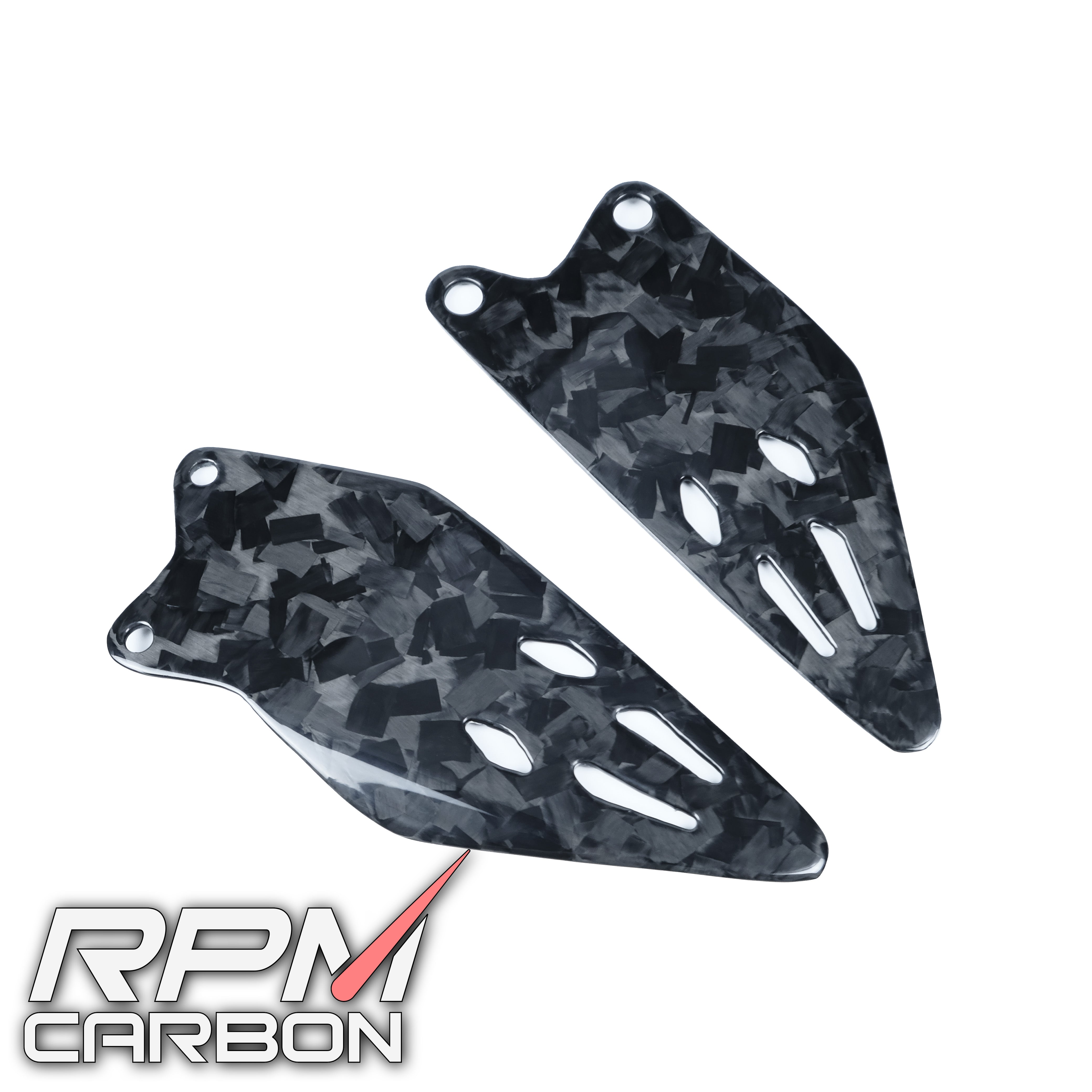 Kawasaki ZX-6R 2019+ Carbon Fiber Heel Guards
