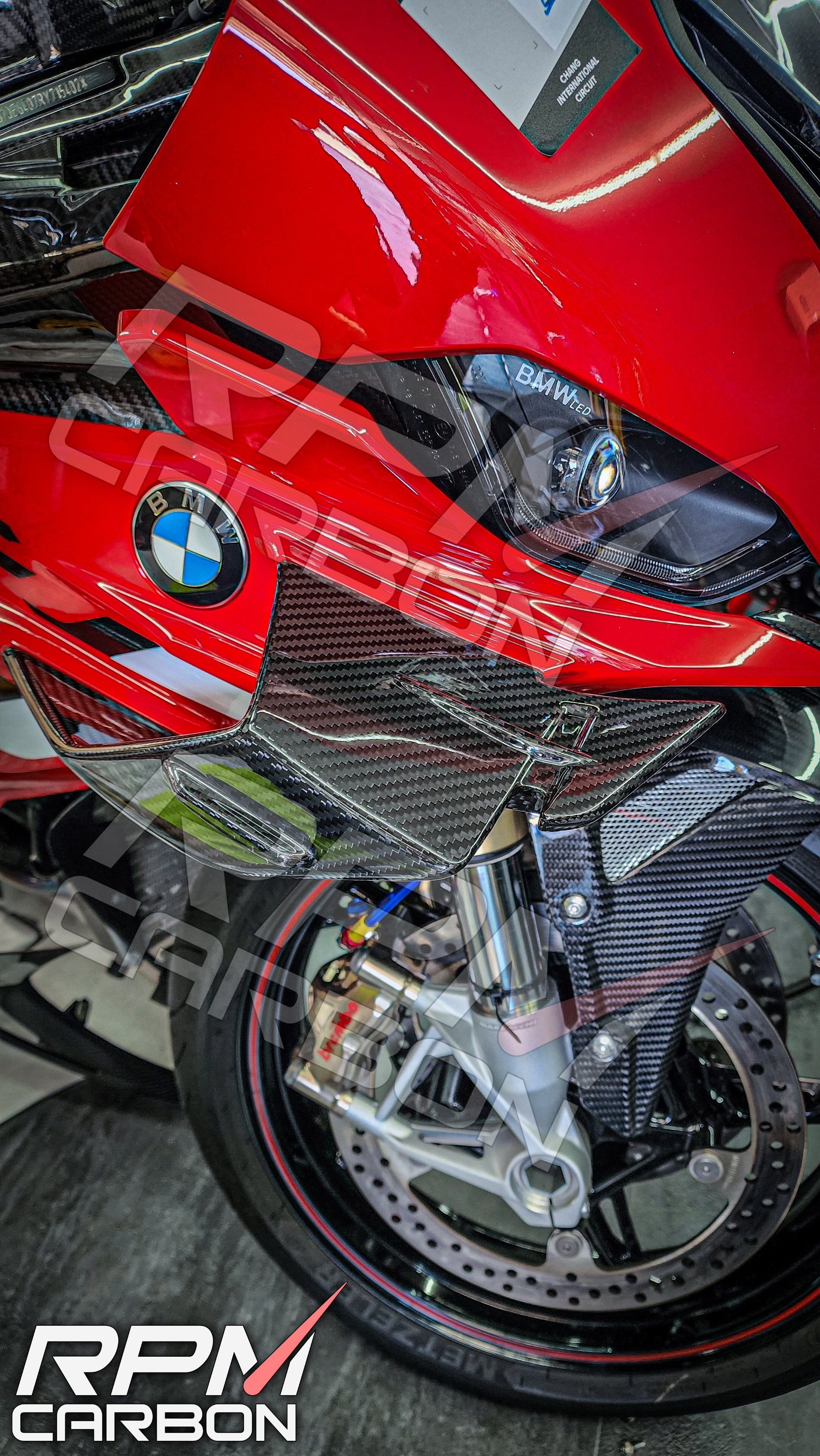 BMW S1000RR Carbon Fiber Winglets