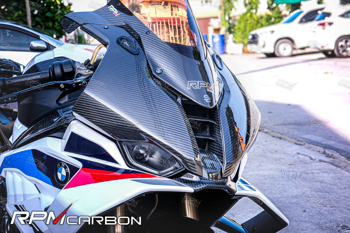BMW S1000RR Carbon Fiber Front Fairing Panels
