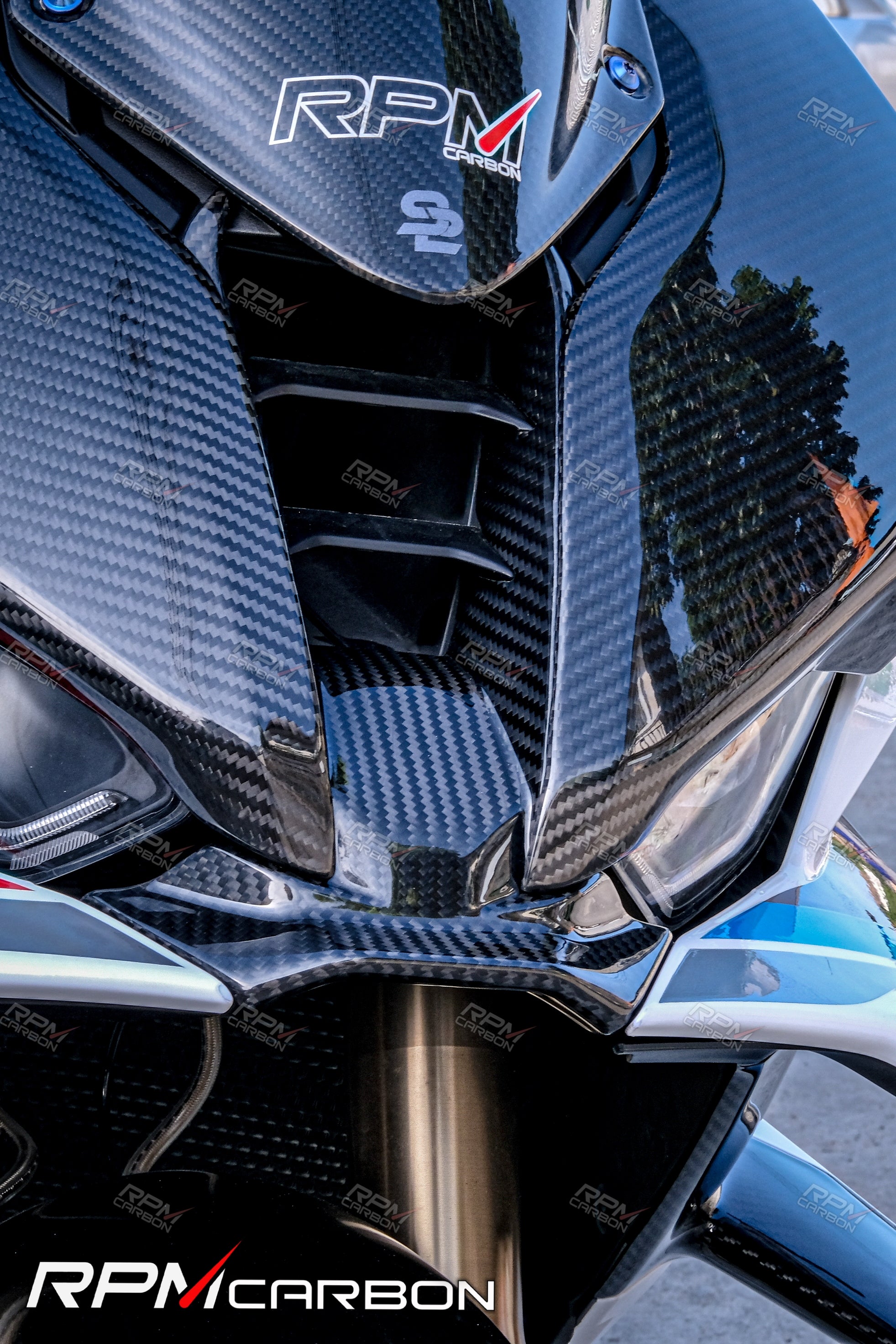 BMW S1000RR Carbon Air Intake Cover
