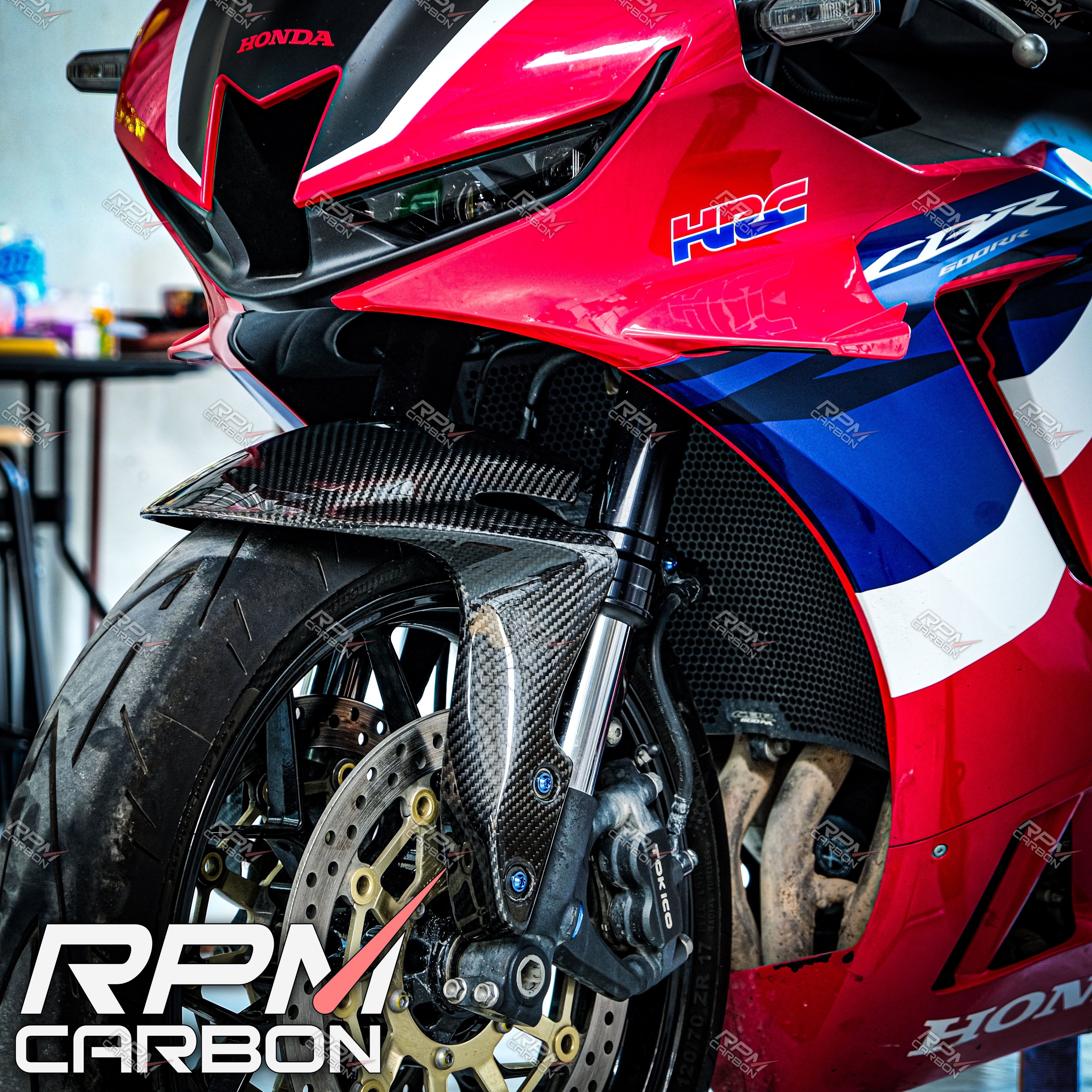 Honda CBR600RR Carbon Fiber Front Fender