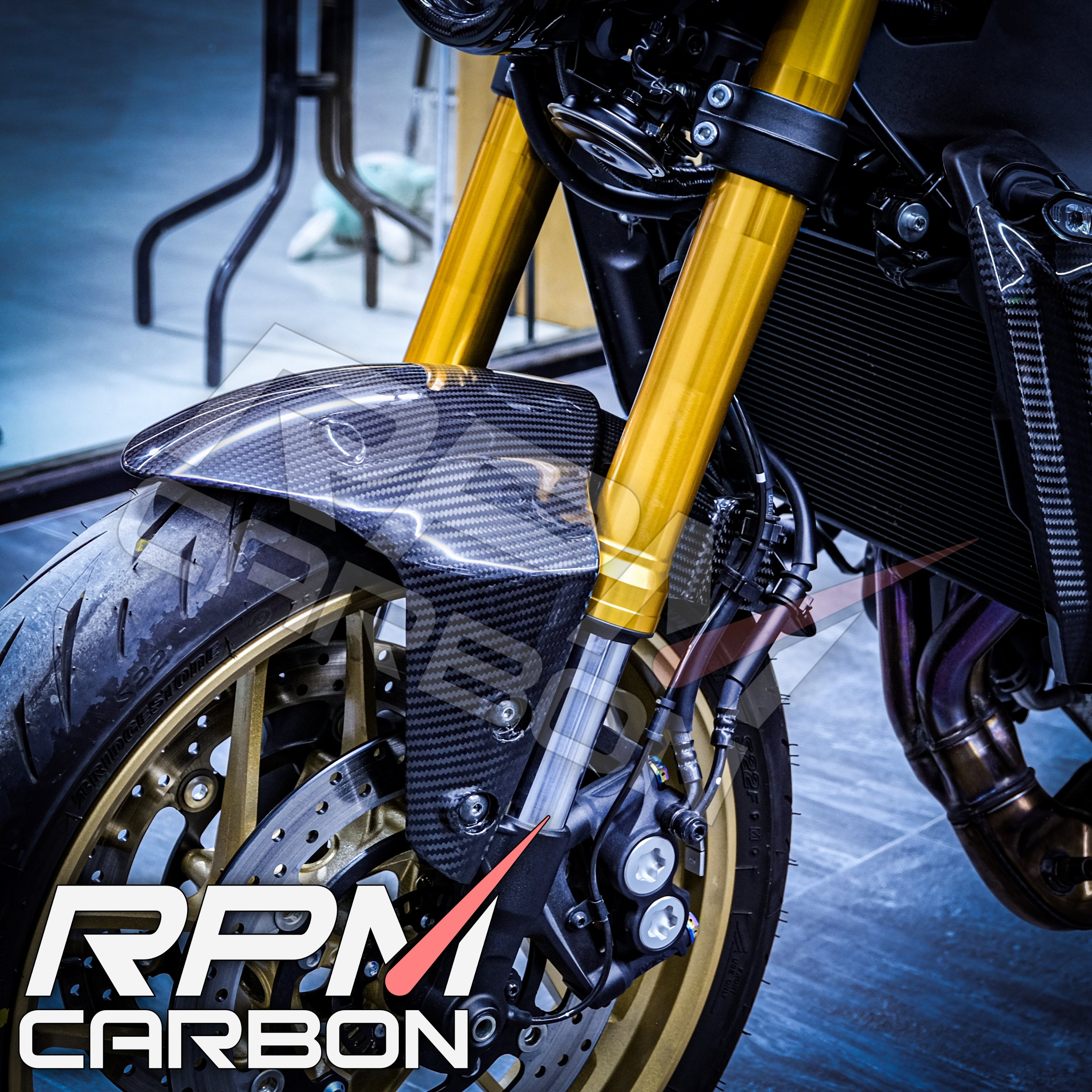 Yamaha XSR900 MT09 Tracer9GT Front Fender Hugger Mudguard