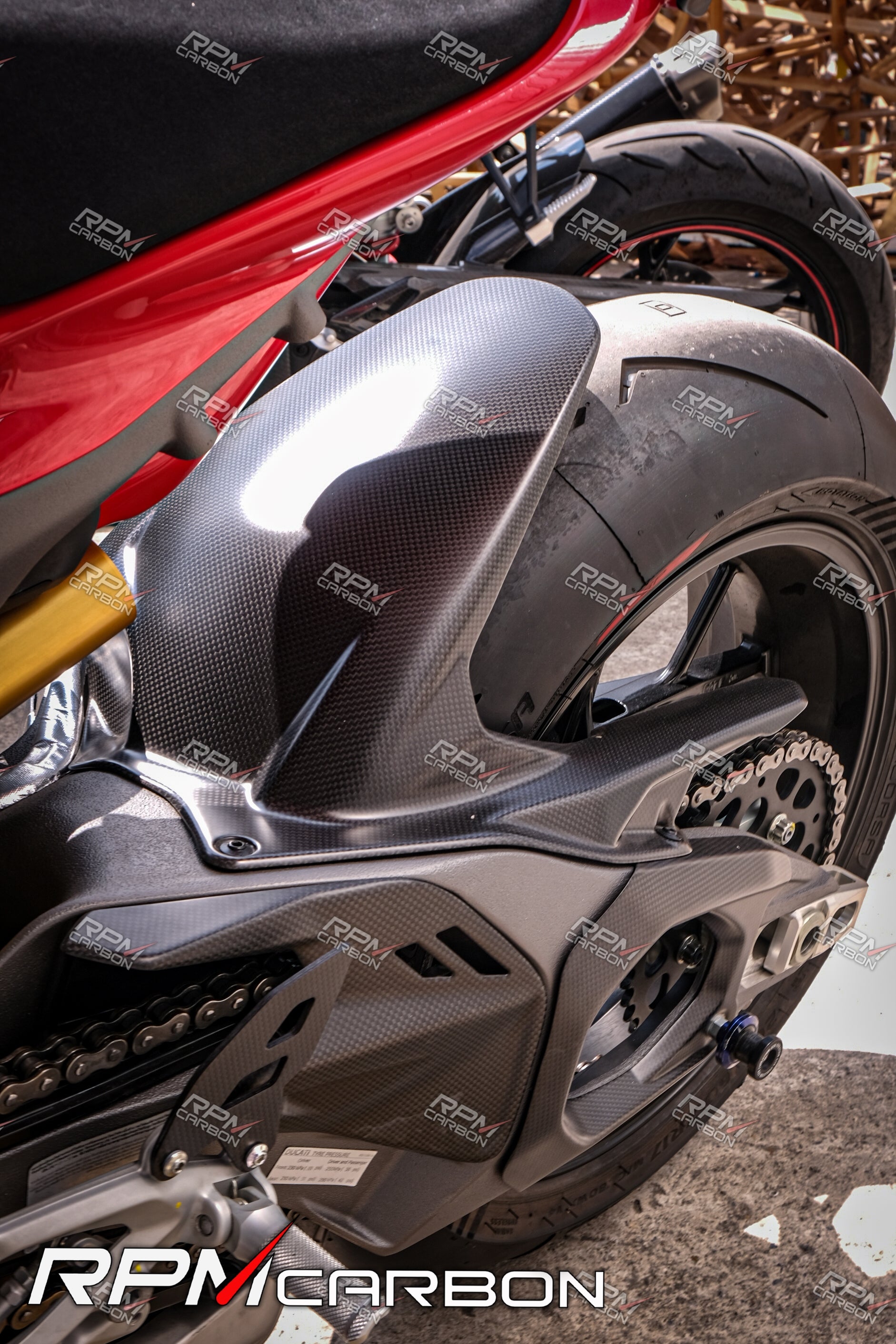 Ducati Panigale V4 / Streetfighter V4 Carbon Rear Fender