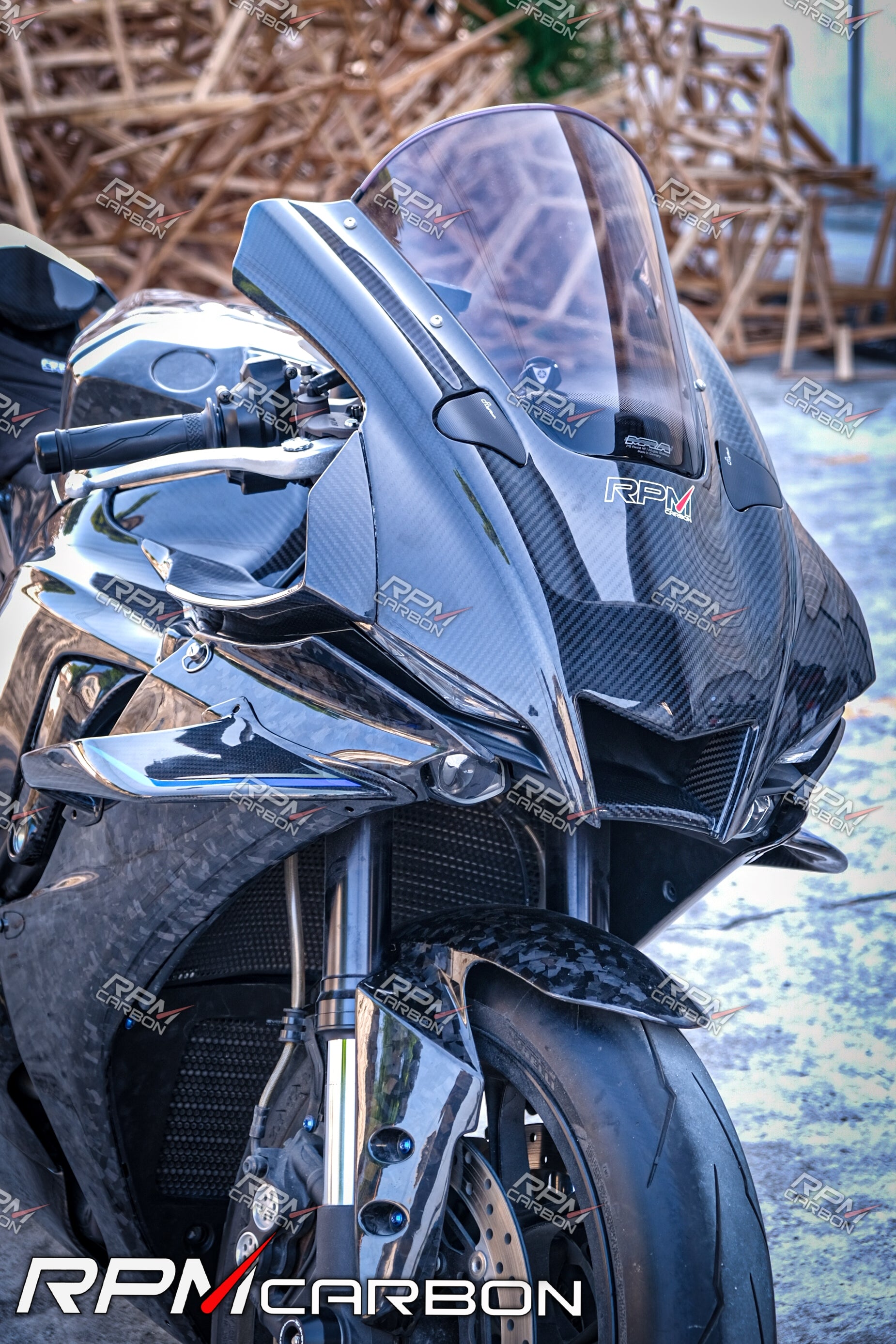 Yamaha R1/R1M Carbon Fiber Winglets GYTR Replica