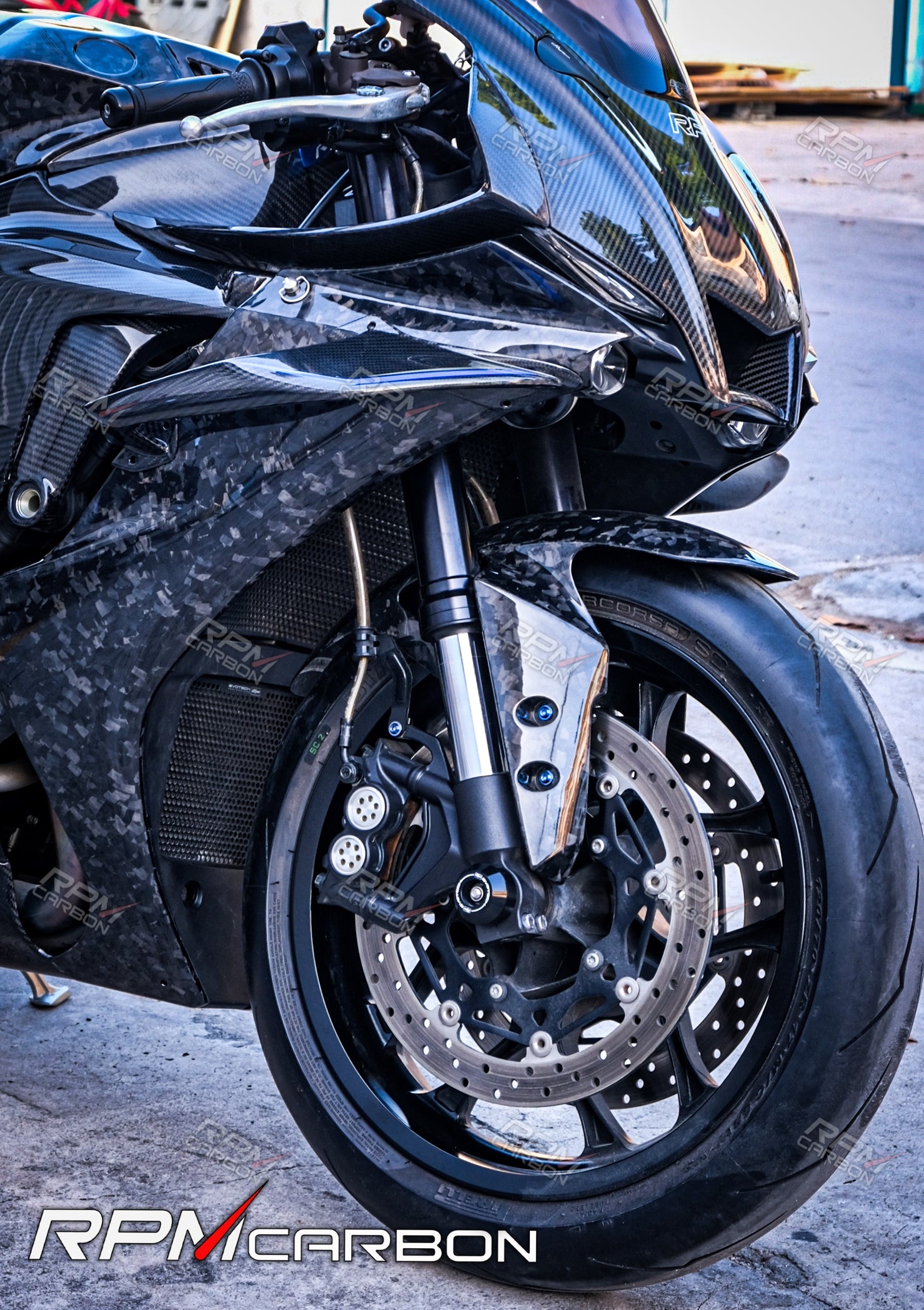 Yamaha R1 R1M Carbon Fiber Front Fender