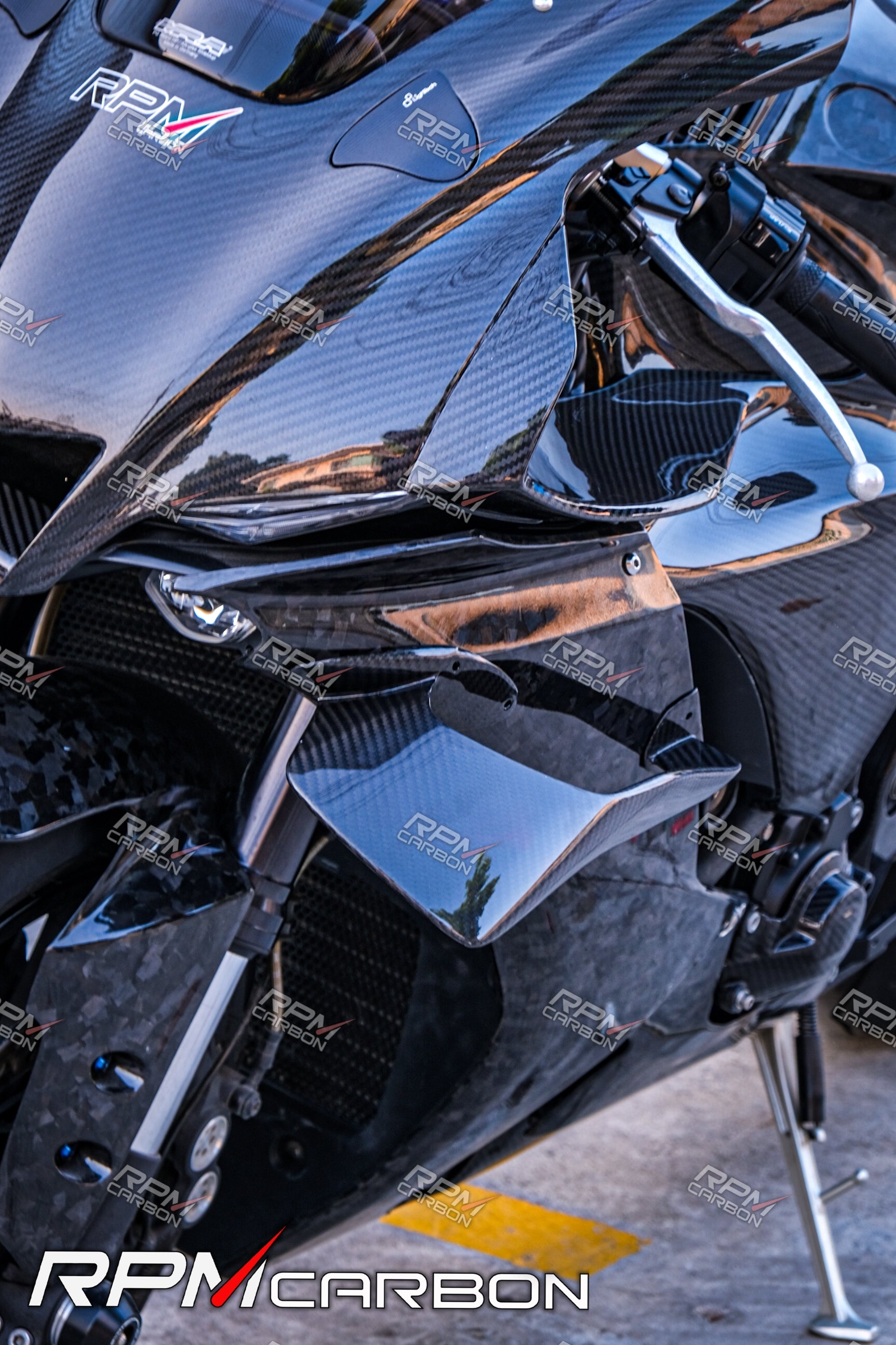 Yamaha R1/R1M Carbon Fiber Winglets (OEM Style)