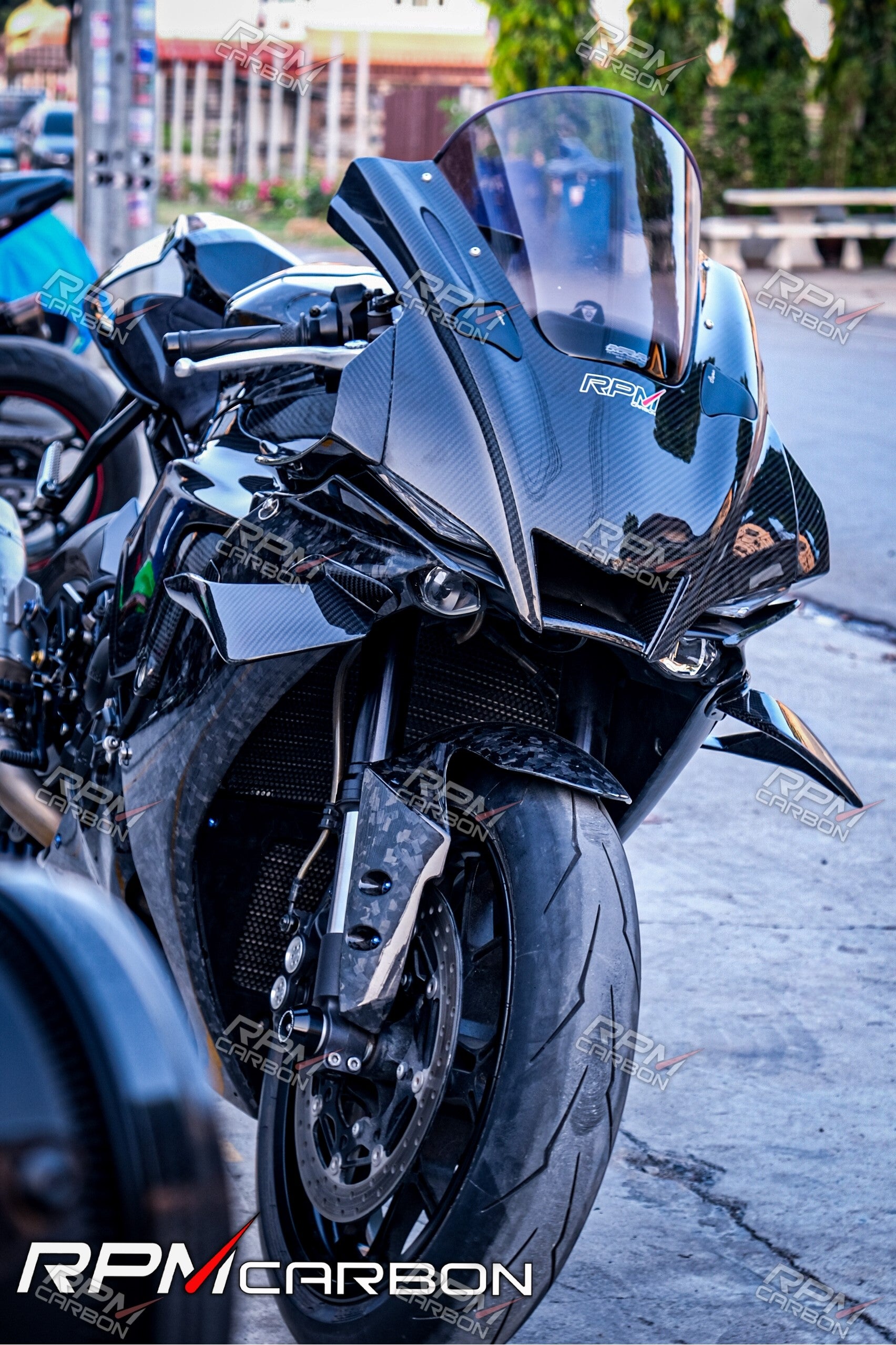 YZF-R1 / R1M ウイングレット カーボン ヤマハ「YZF-R1」「YZF-R1M」の2026年モデル登場！ カーボン製
