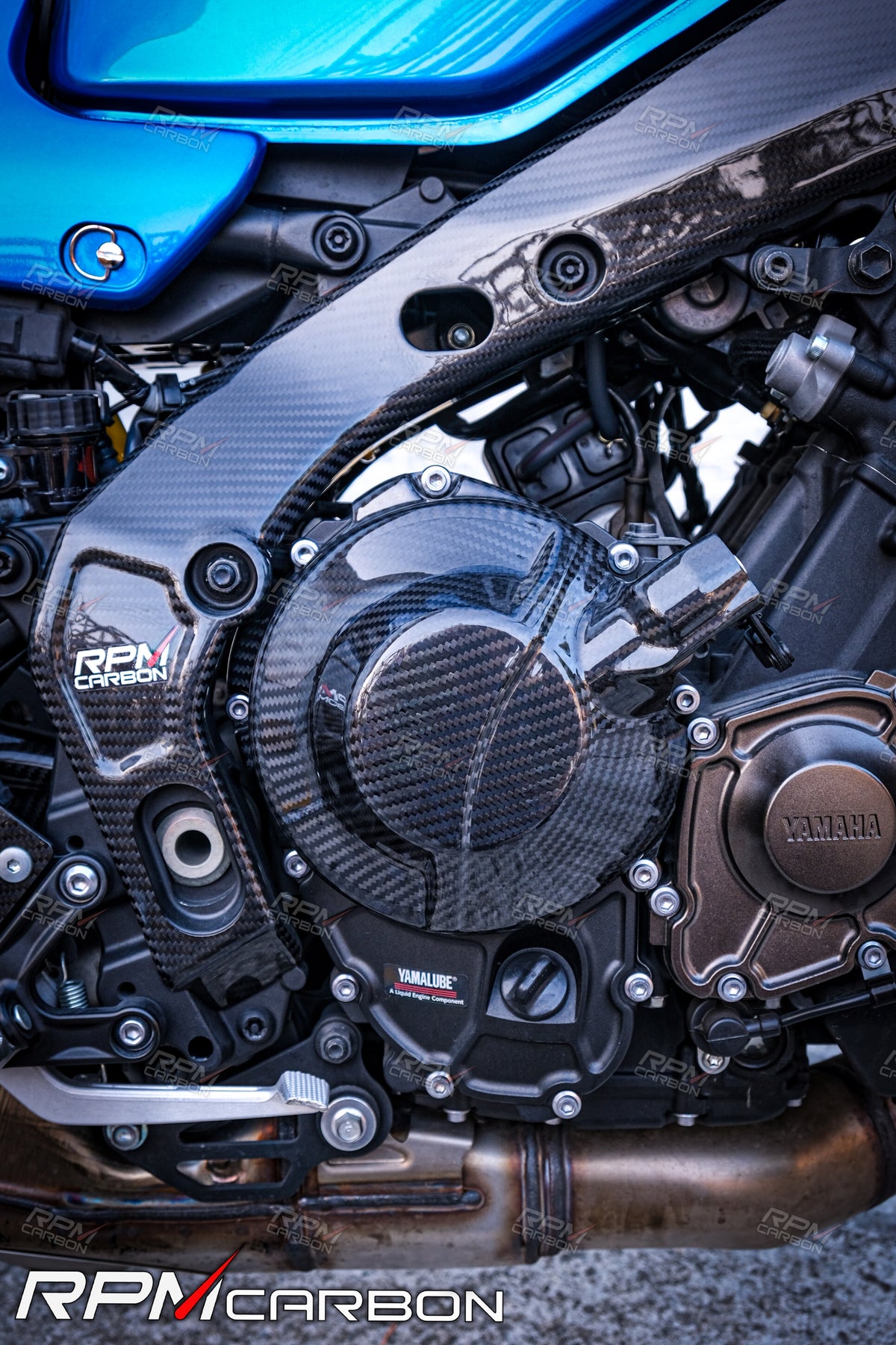 Yamaha R9 XSR900 MT-09 Carbon Fiber Engine Cover